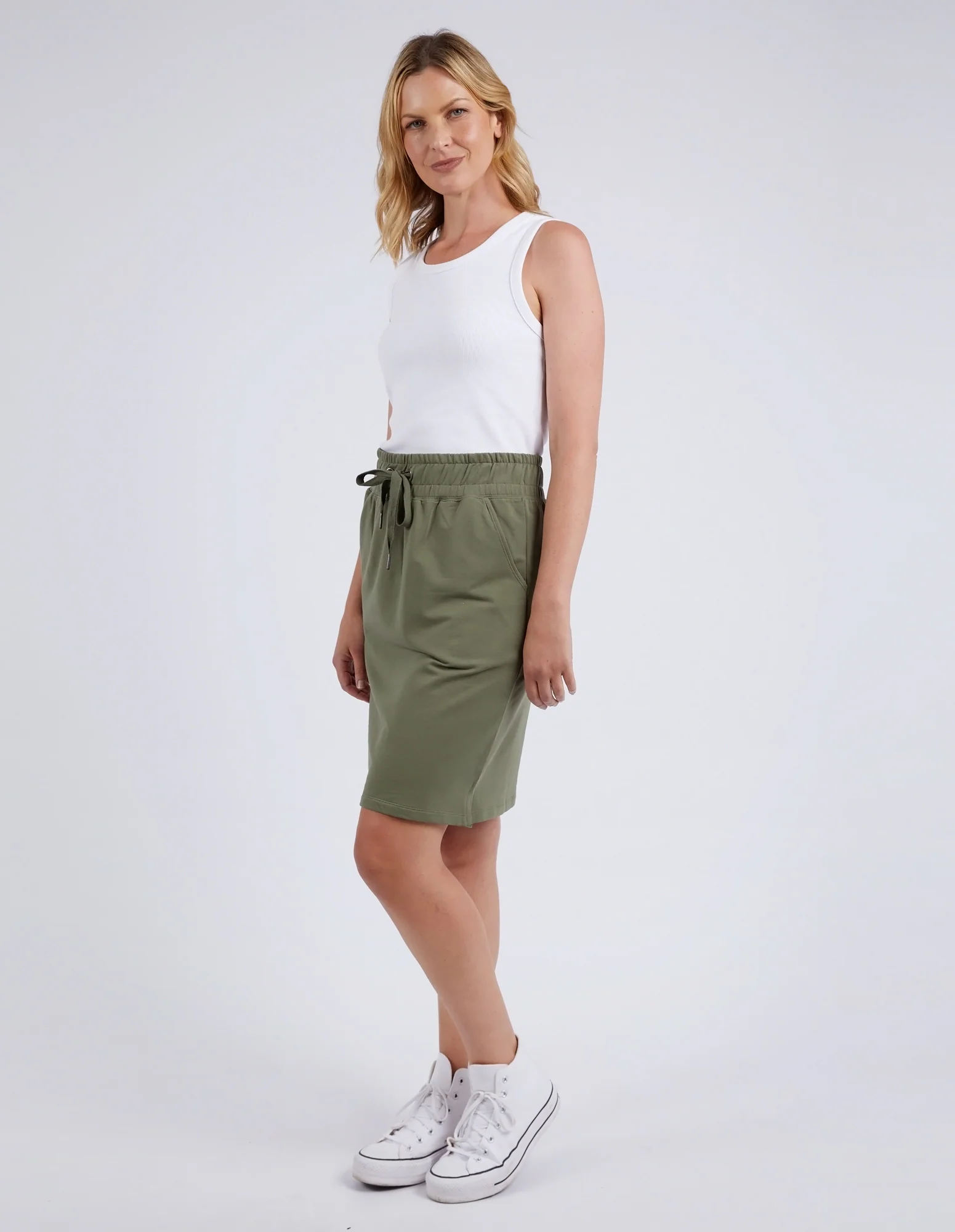 Elm Coby Skirt Khaki - Image 4