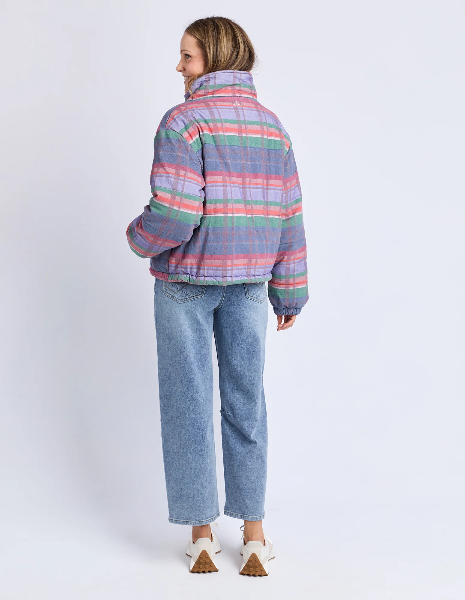 Elm Cord Check Jacket Multi Colour - Image 8