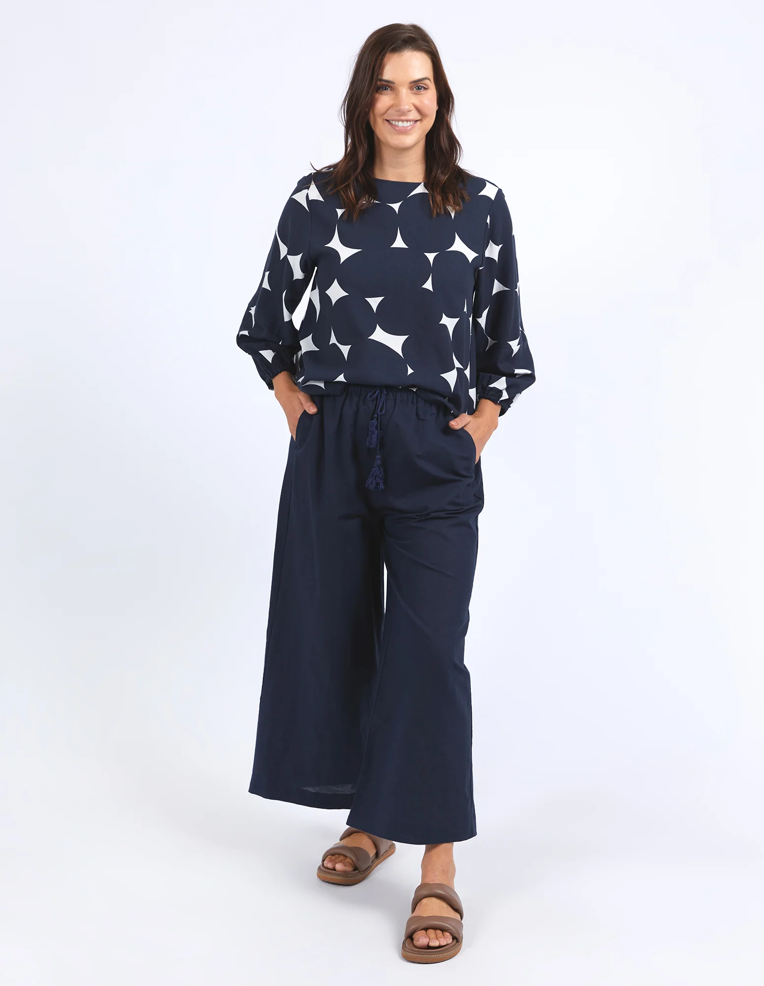 Elm Demi Spot Top Spot Print - Image 4