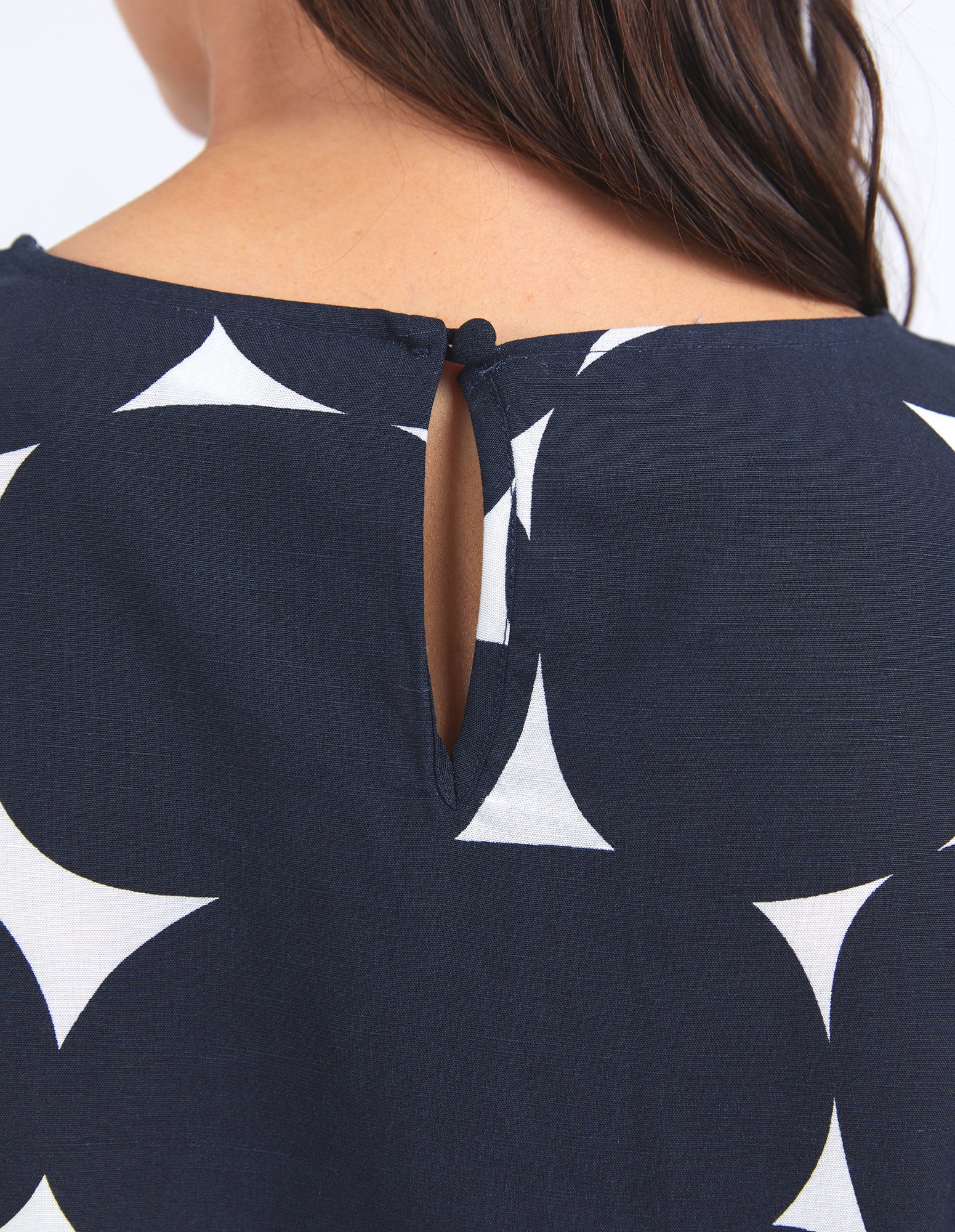 Elm Demi Spot Top Spot Print - Image 7