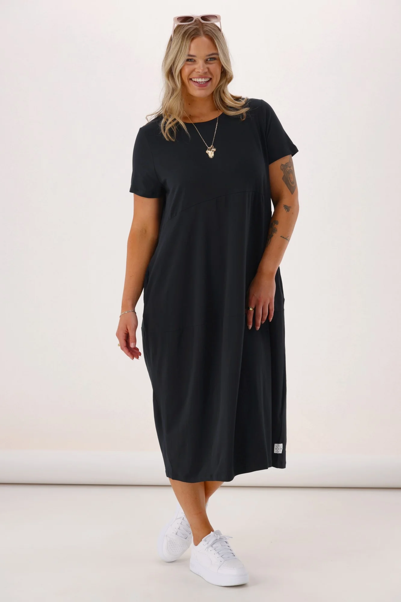Elm Diana S/S Dress Black