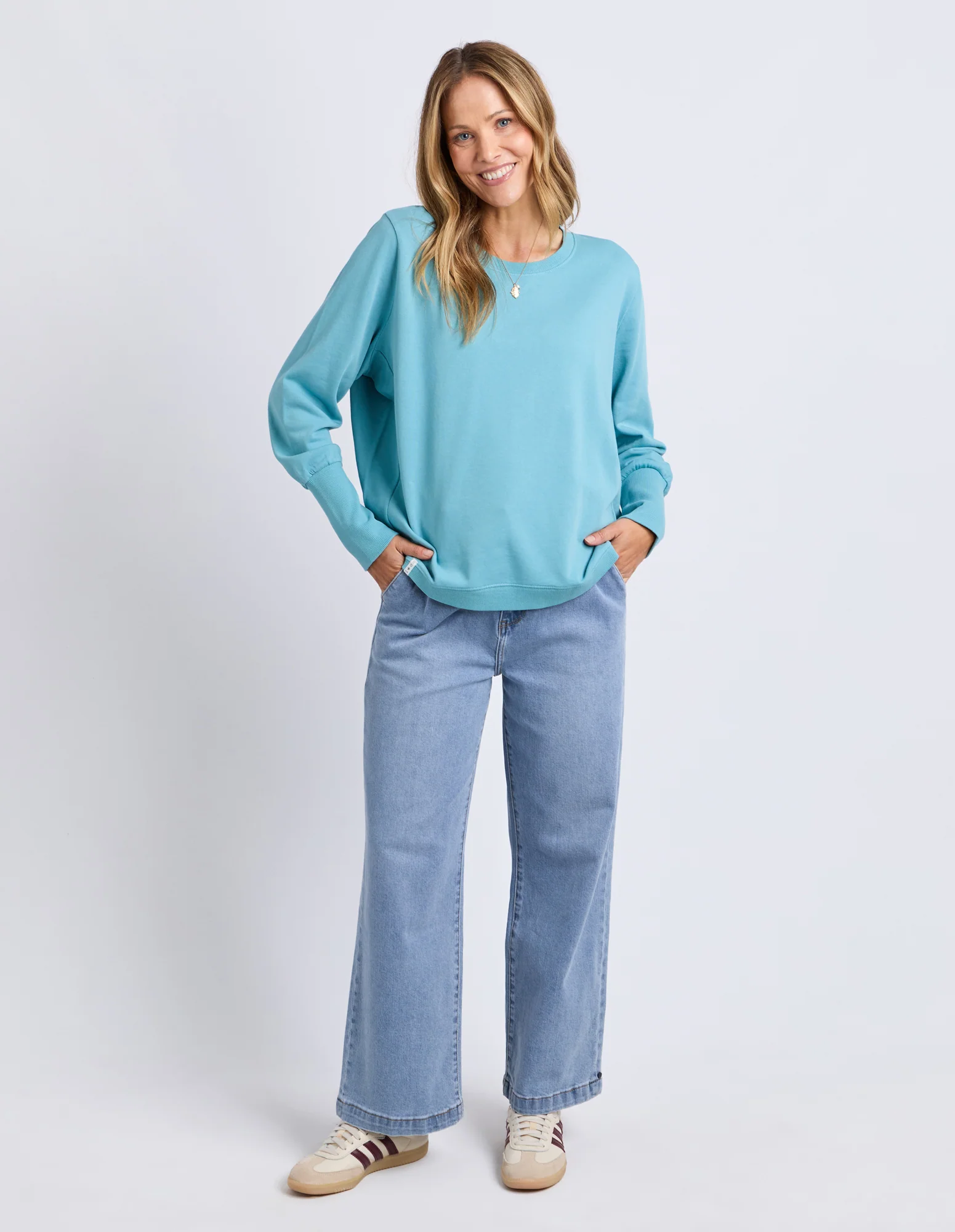 Elm Divine Crew Bright Blue - Image 2
