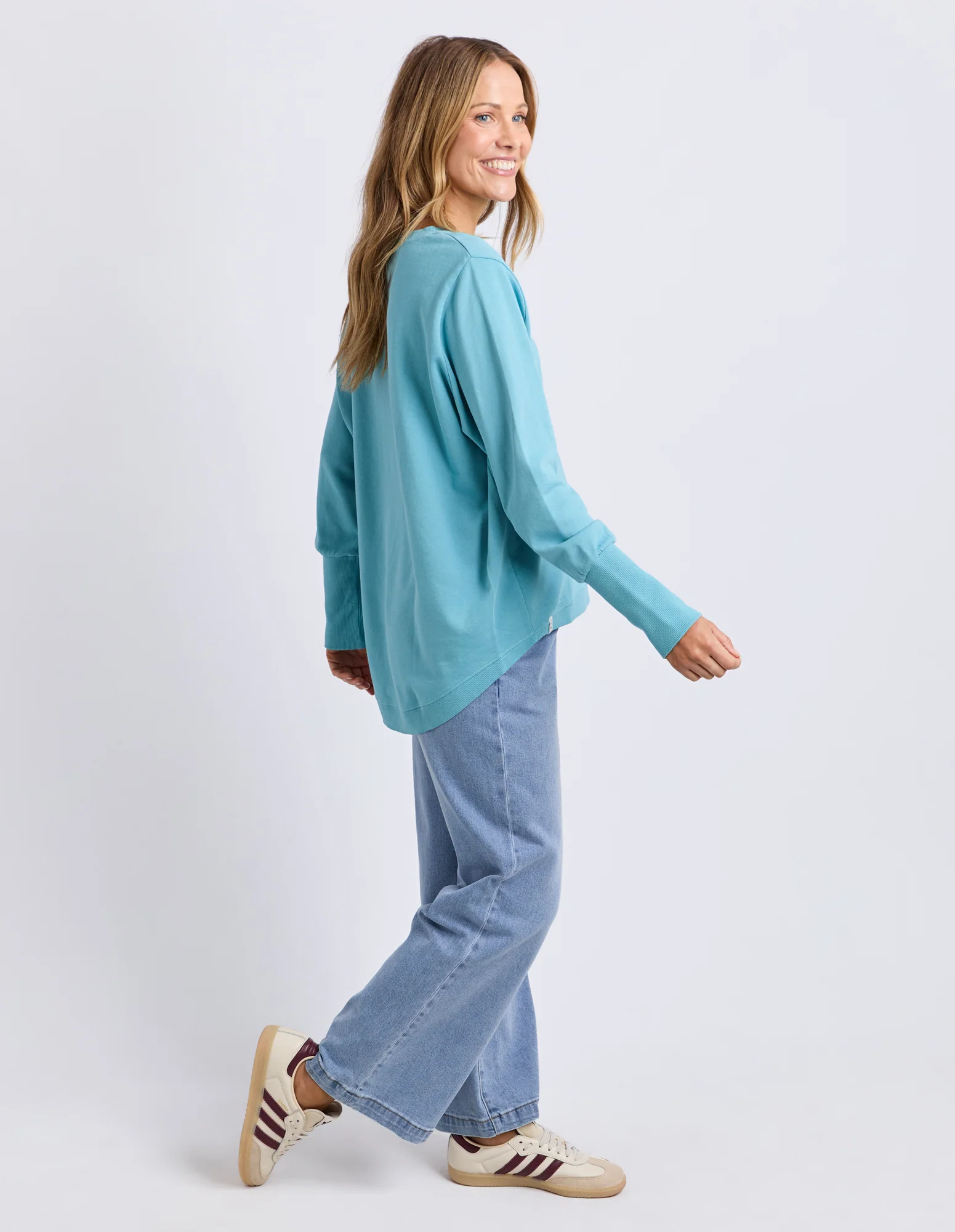 Elm Divine Crew Bright Blue - Image 4