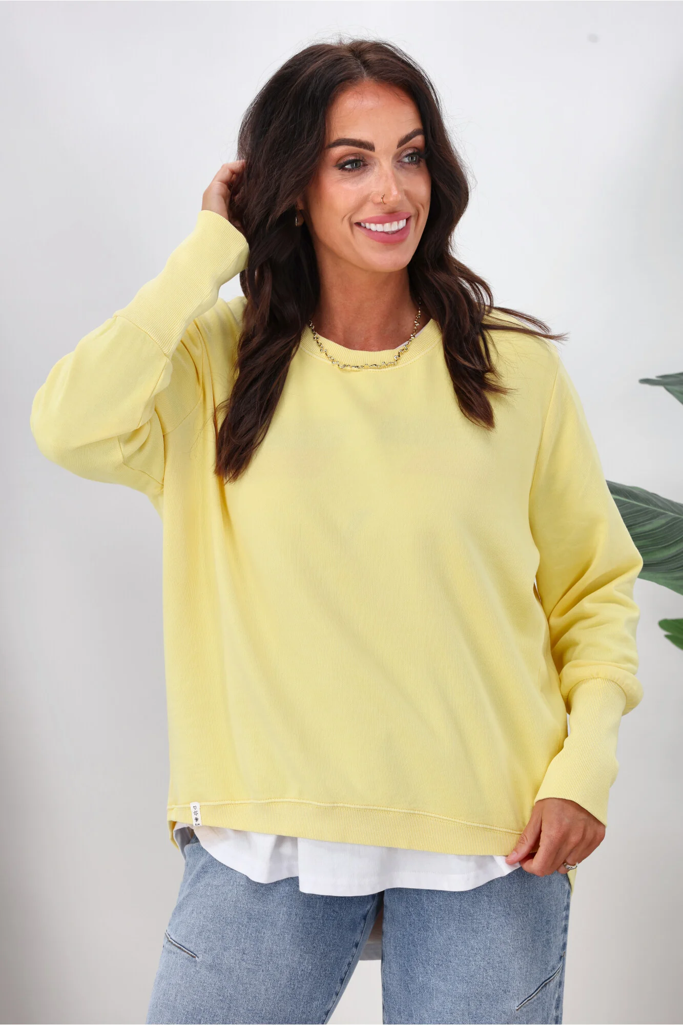 Elm Divine Crew Butter Yellow - Image 3