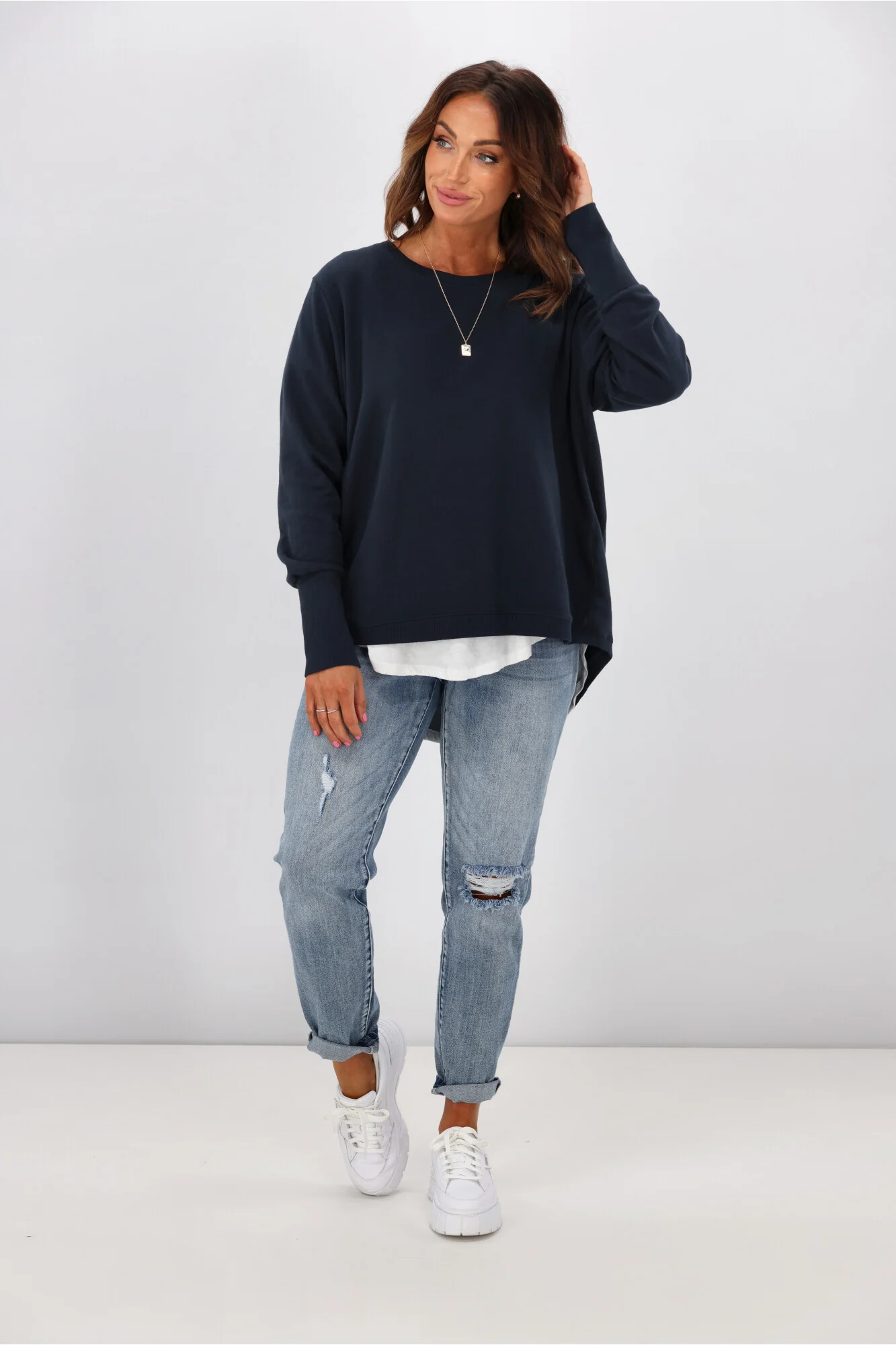 Elm Divine Crew Navy - Image 2