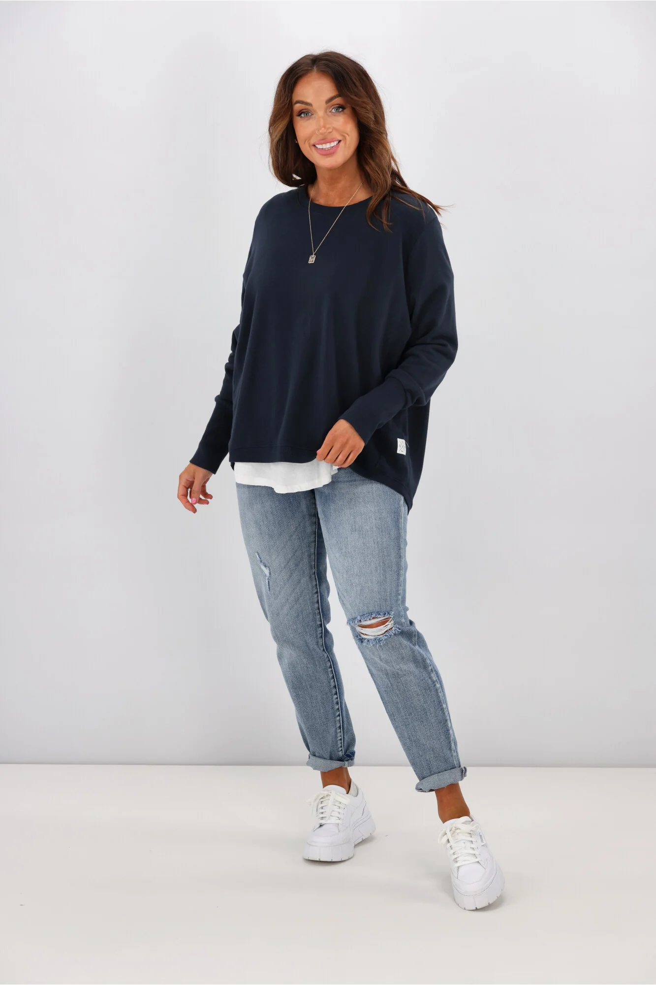 Elm Divine Crew Navy - Image 3