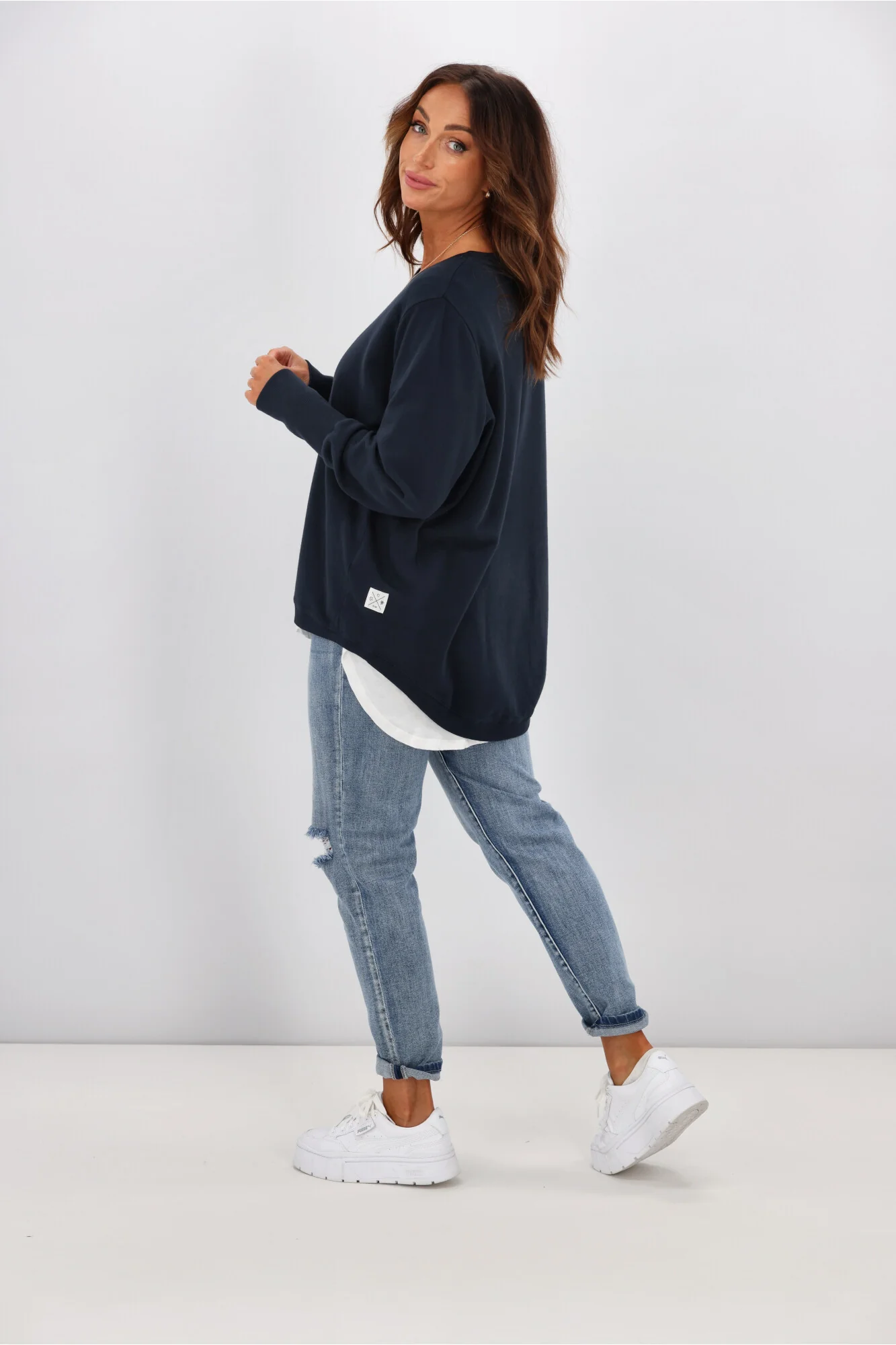 Elm Divine Crew Navy - Image 7