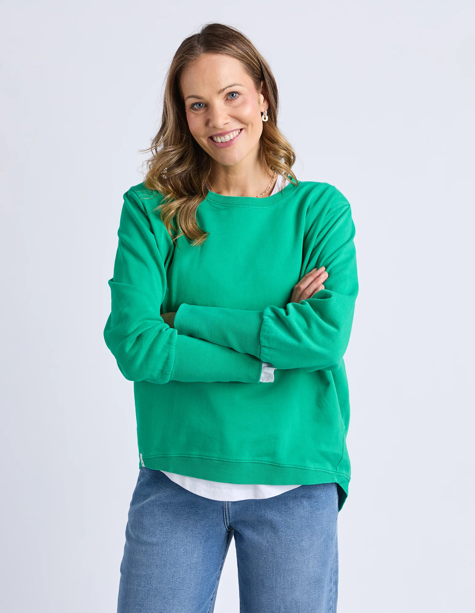 Elm Divine Crew Turquoise