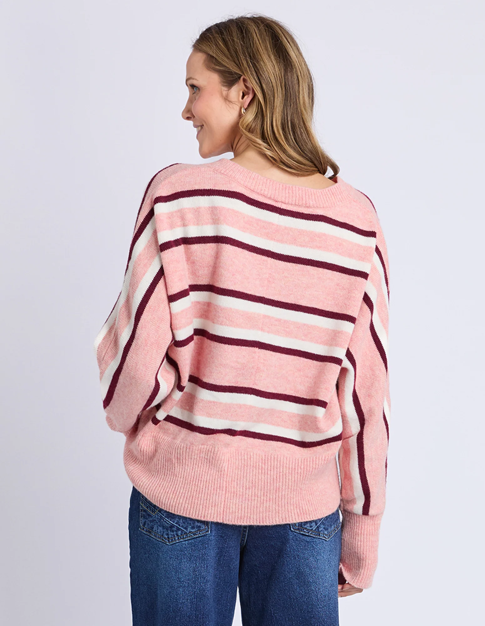 Elm Elsa Knit Rose Stripe - Image 9