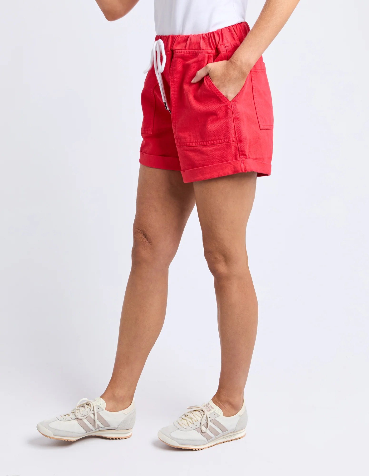 Elm Emma Relaxed Short Poppy - Image 8