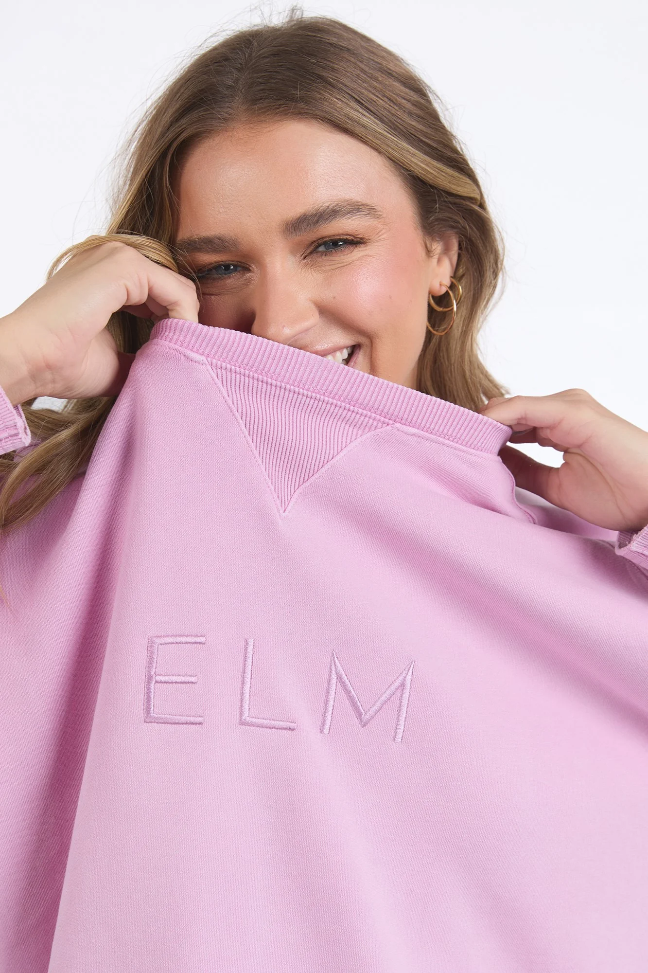 Elm Established Crew Peony Pink - Image 2