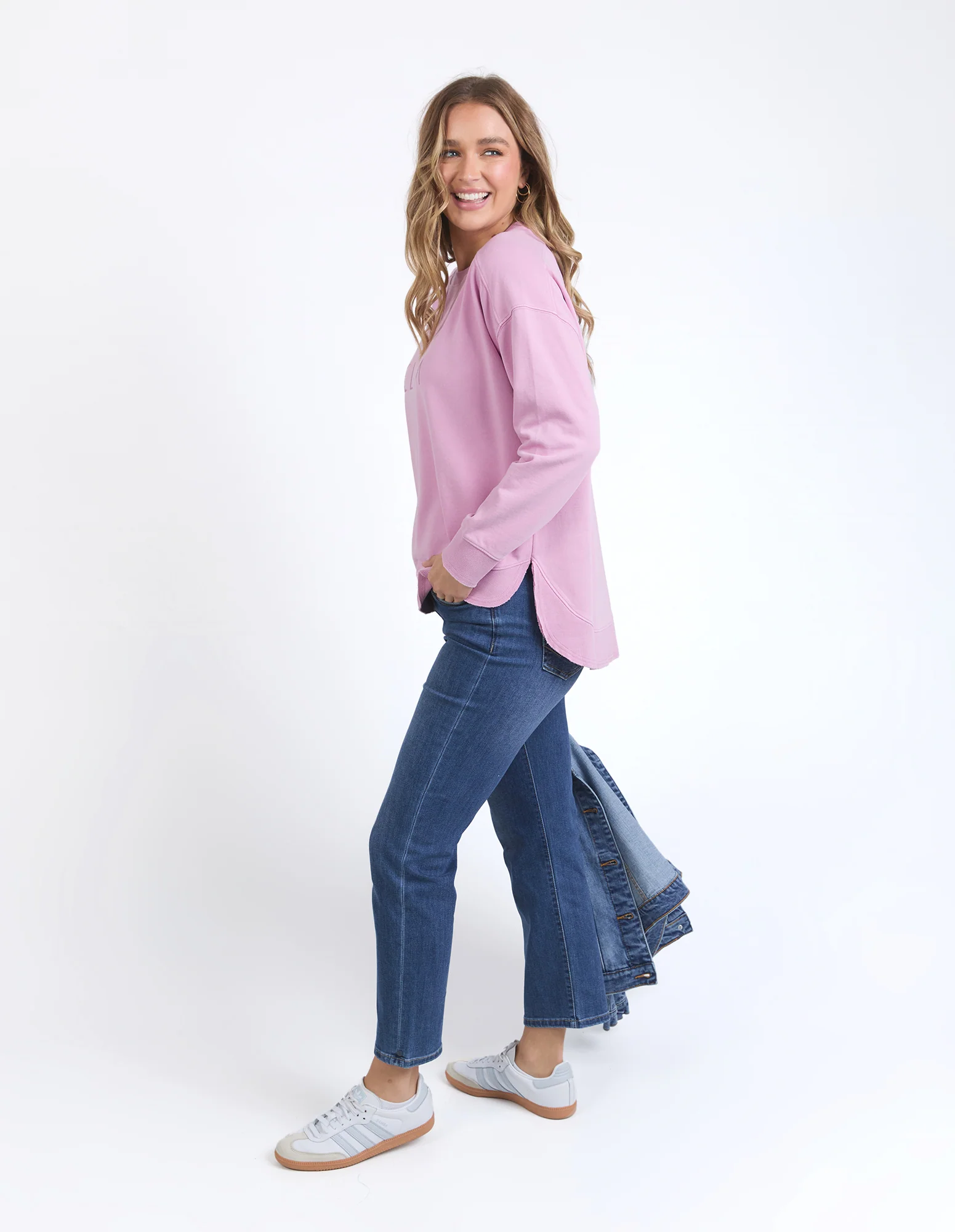 Elm Established Crew Peony Pink - Image 5