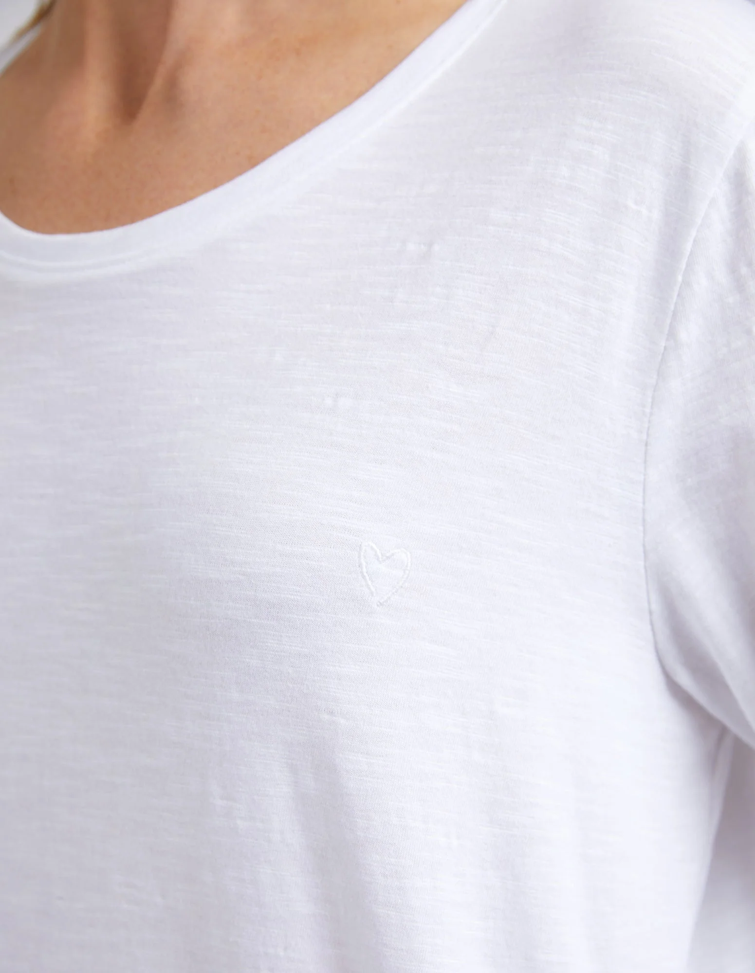 Elm Everyday L/S Tee White - Image 2