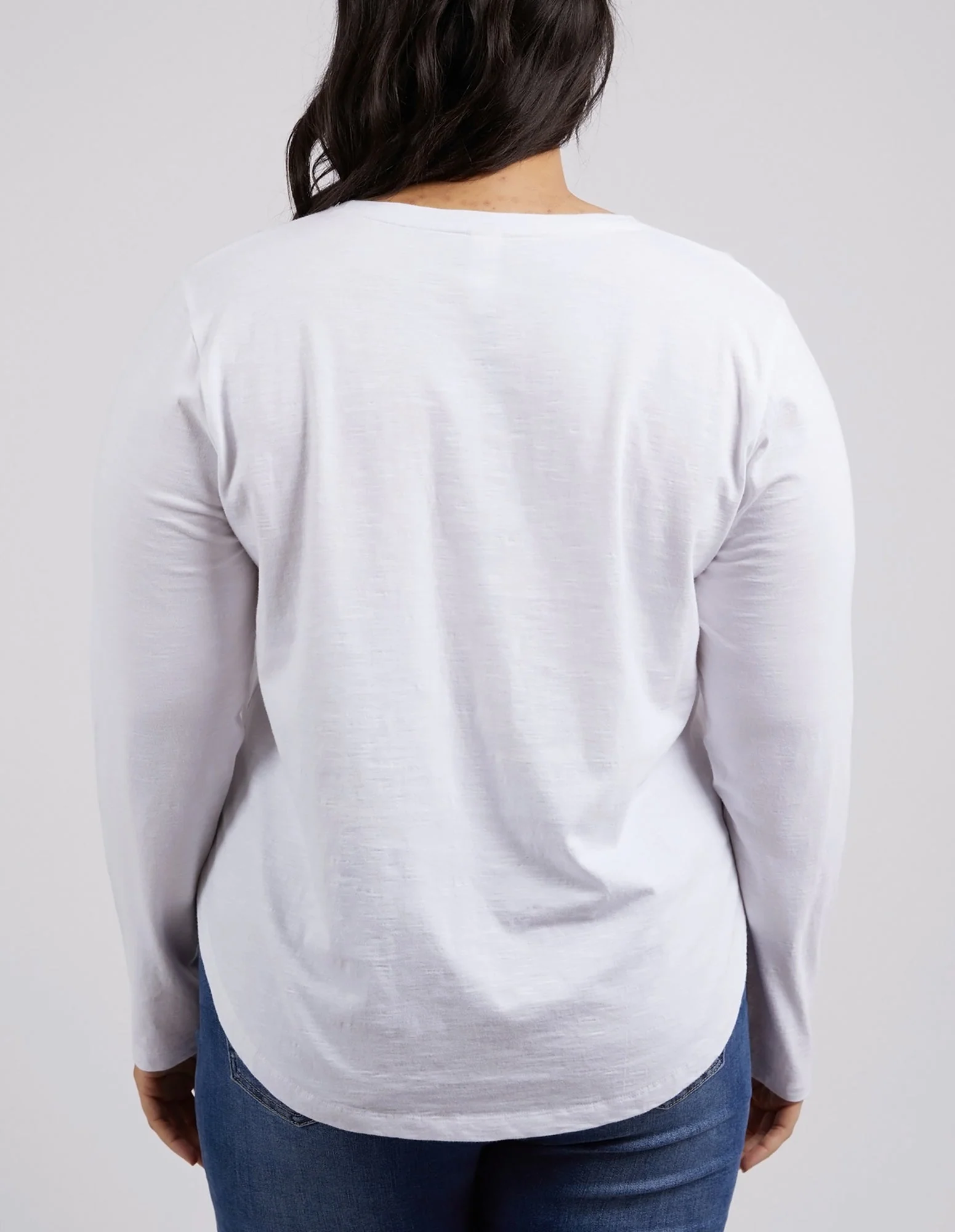 Elm Everyday L/S Tee White - Image 8