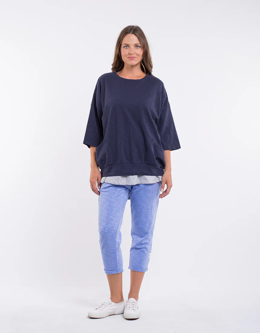 Elm Fundamental Mazie Sweat Navy - Image 3