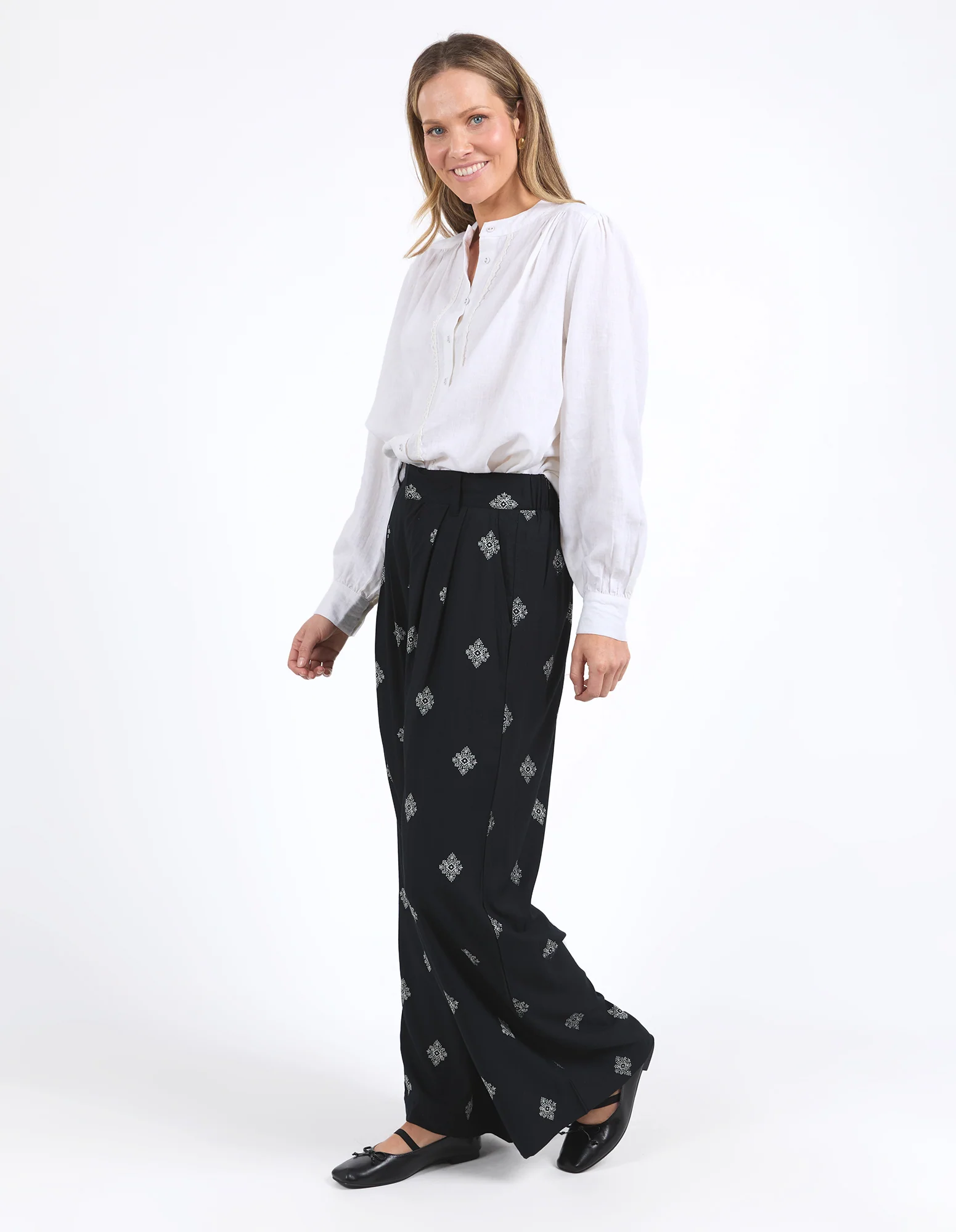 Elm Georgina Print Pant Georgina Pant - Image 4
