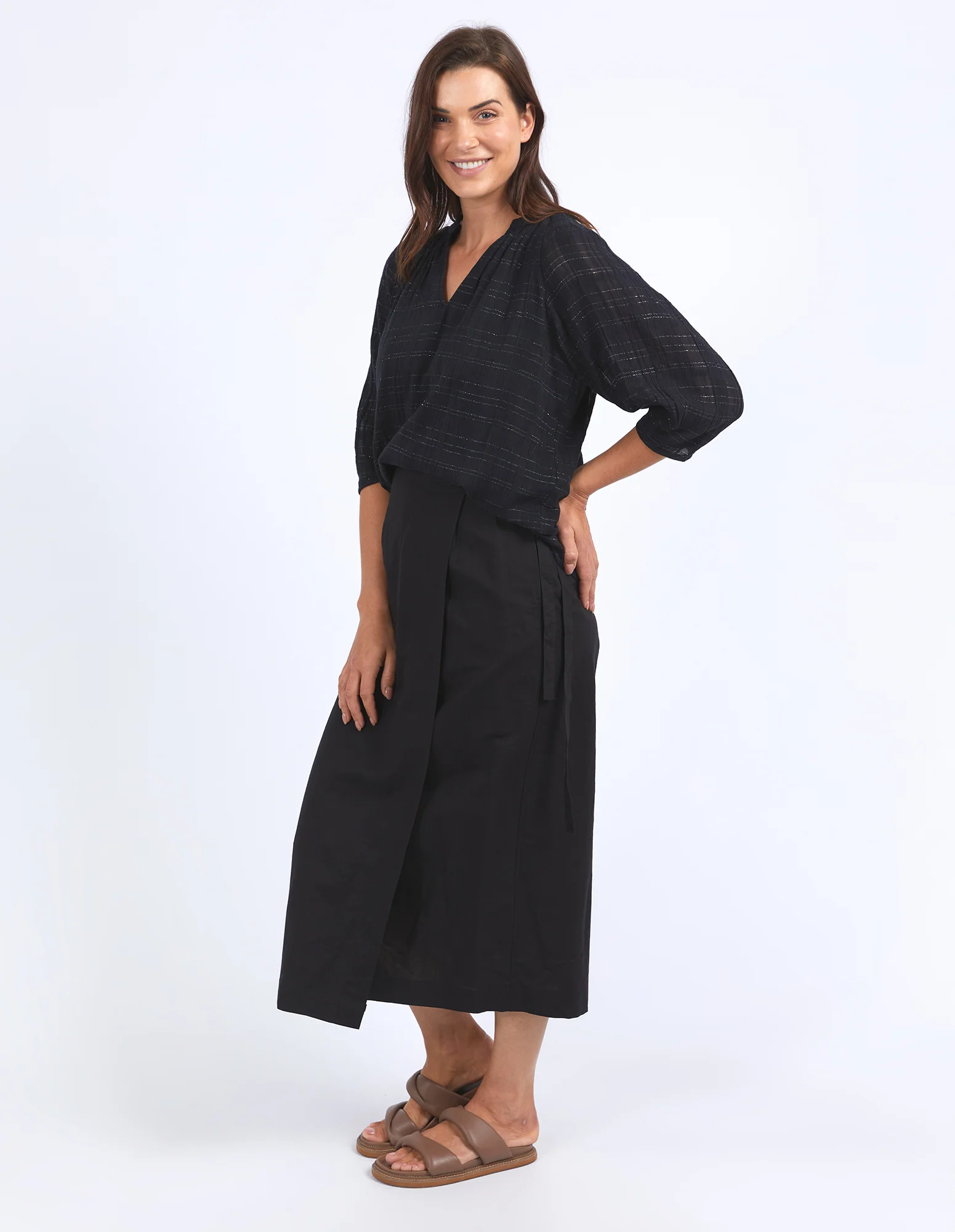 Elm Isabella Blouse Black - Image 4