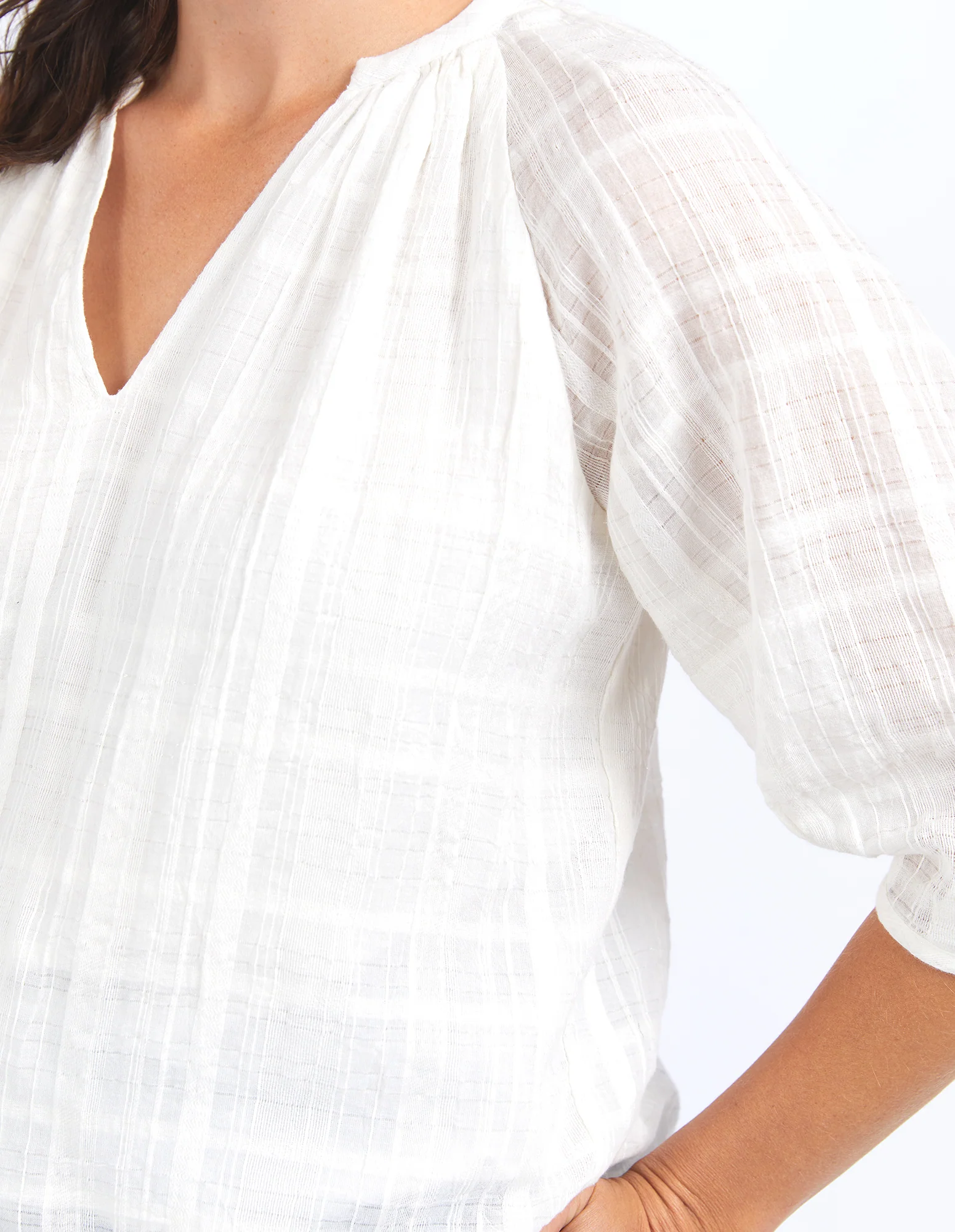 Elm Isabella Blouse Marshmallow - Image 4