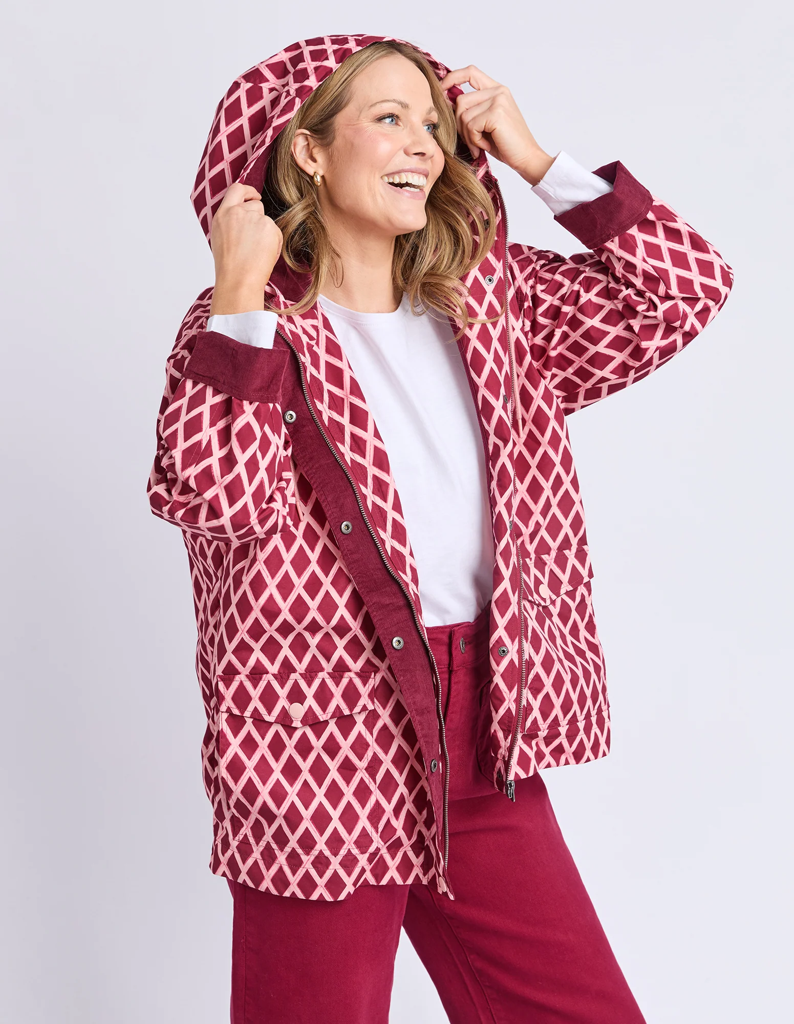 Elm Kiruna Raincoat Diamond Print - Image 2
