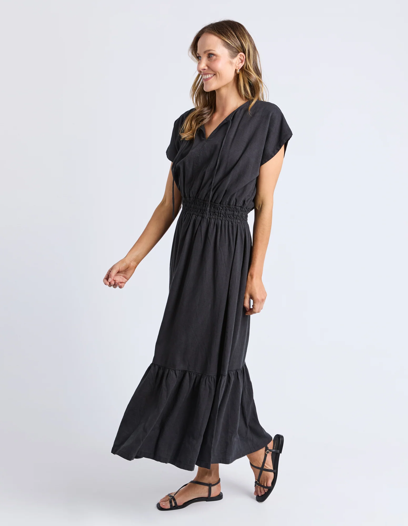Elm Lia Dress Black - Image 5