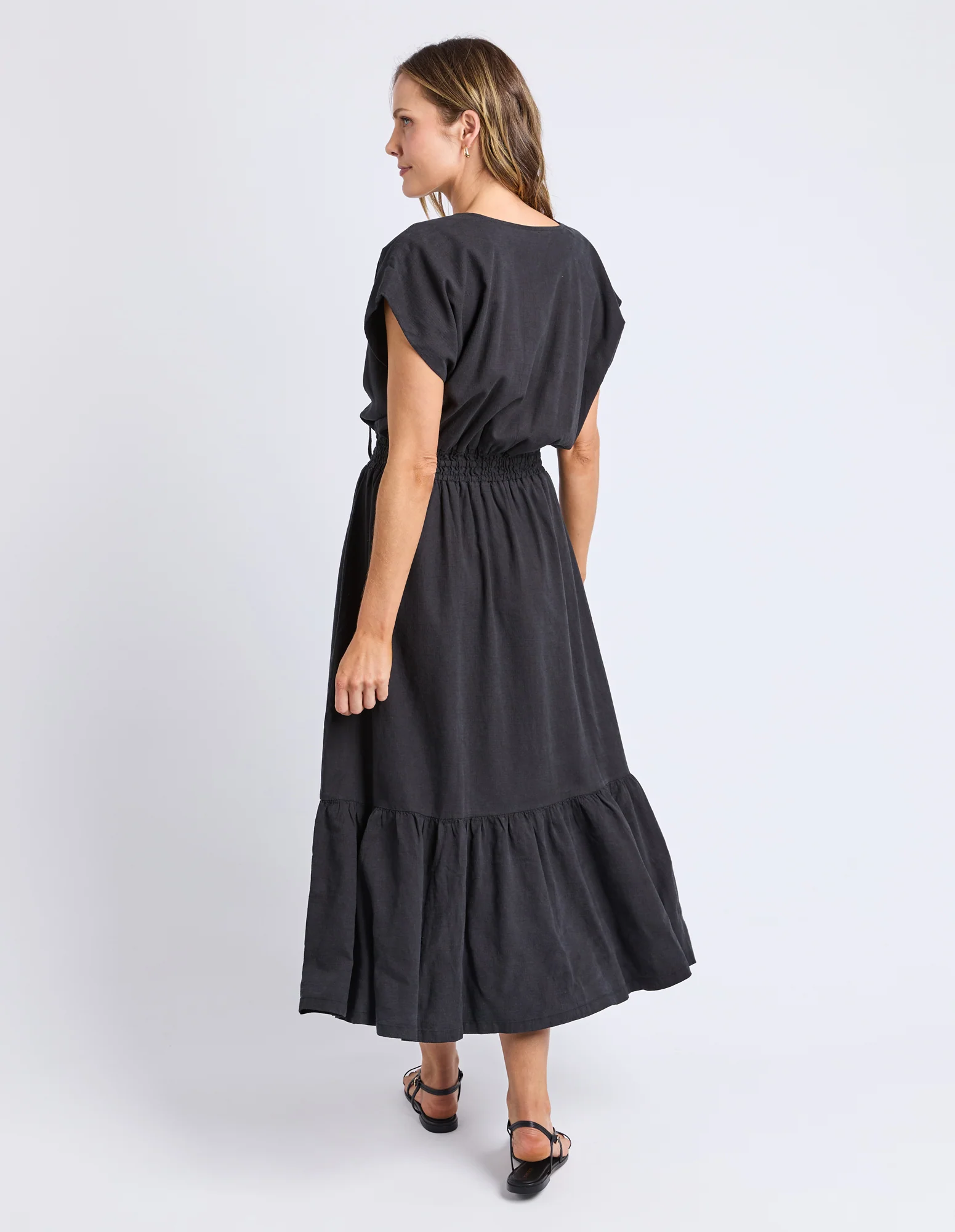 Elm Lia Dress Black - Image 6