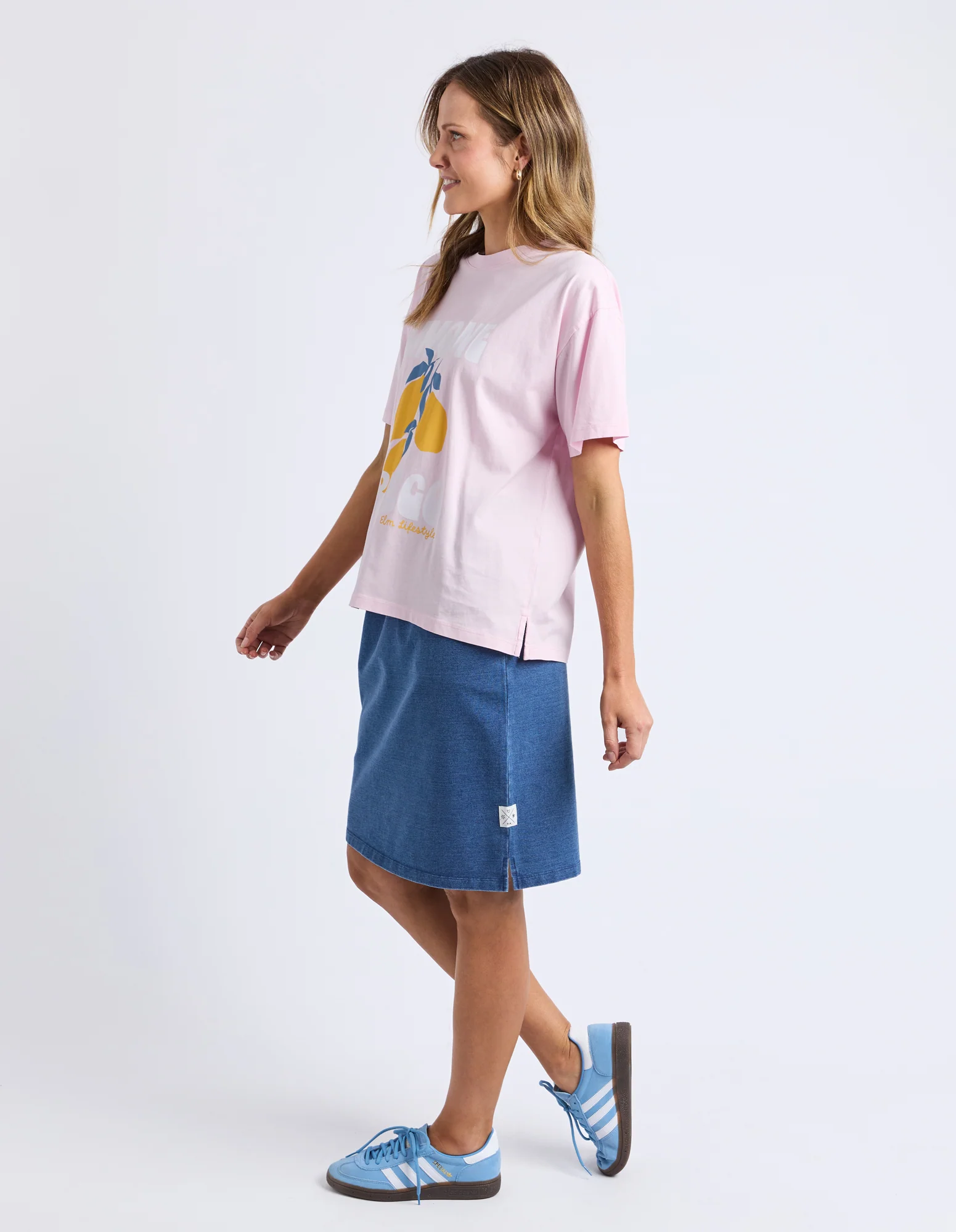 Elm Limone Fresco Tee Pink - Image 4