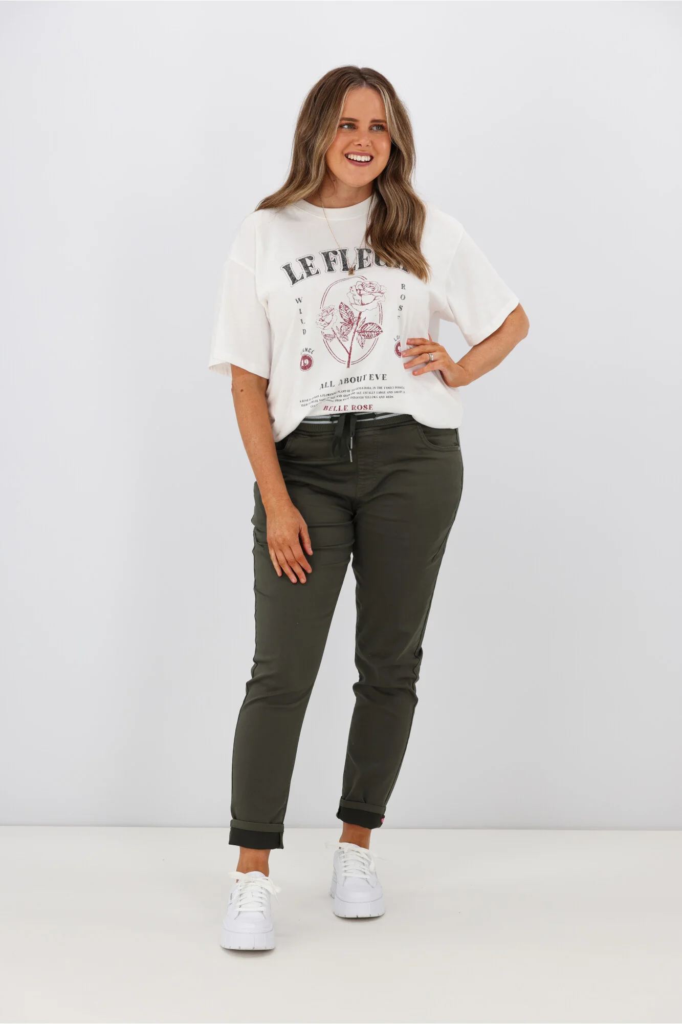 Elm Margo Jogger Khaki - Image 5