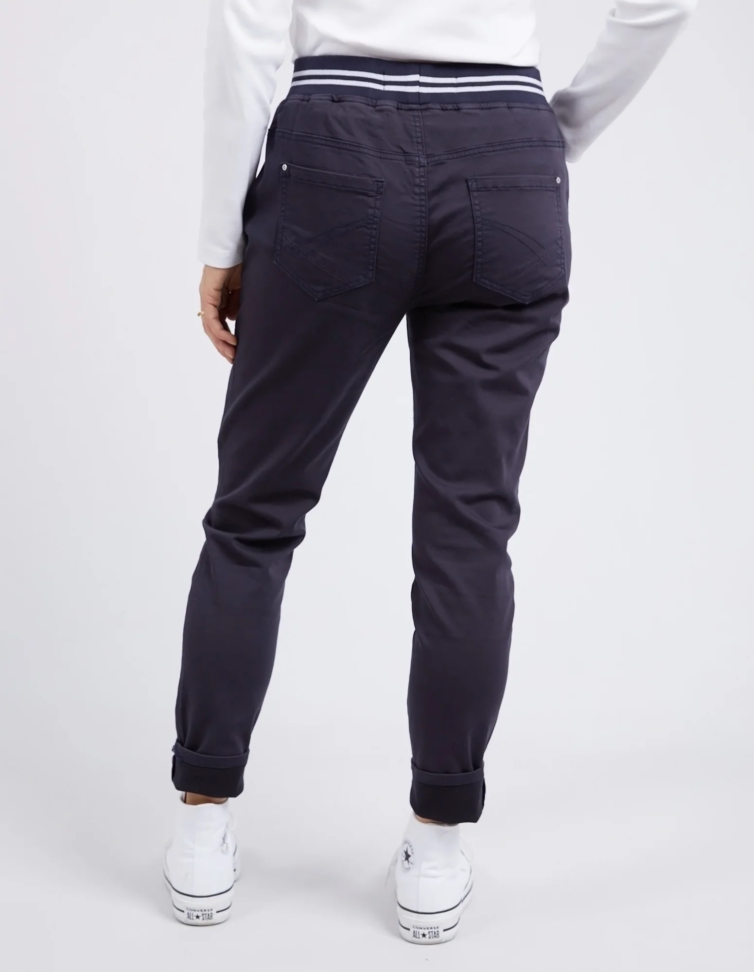 Elm Margo Cargo Jogger Navy - Image 7