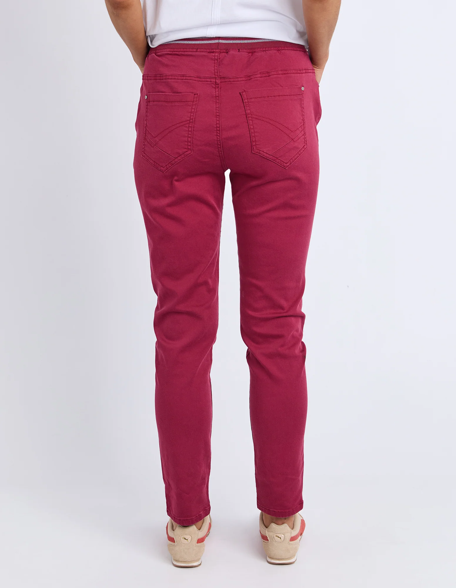 Elm Margo Jogger Maroon - Image 6