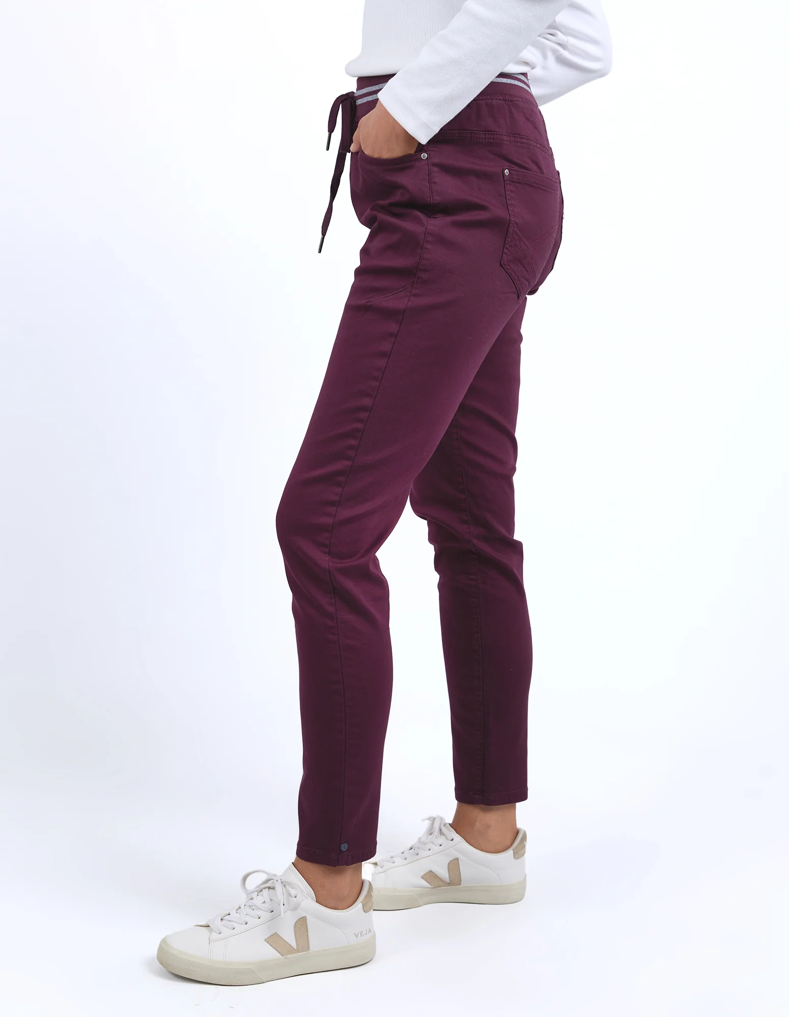 Elm Margo Jogger Merlot - Image 5
