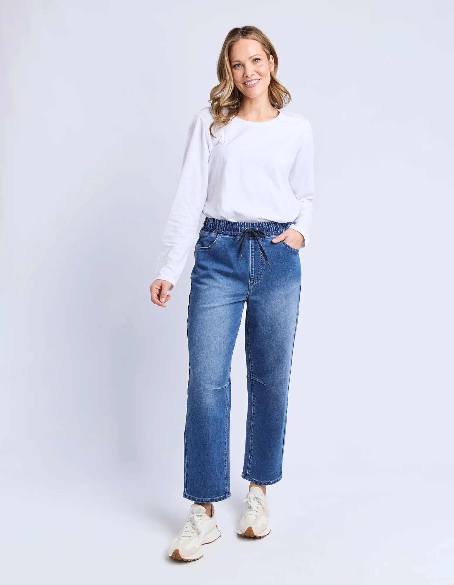 Elm Marta Barrel Jogger Blue - Image 3