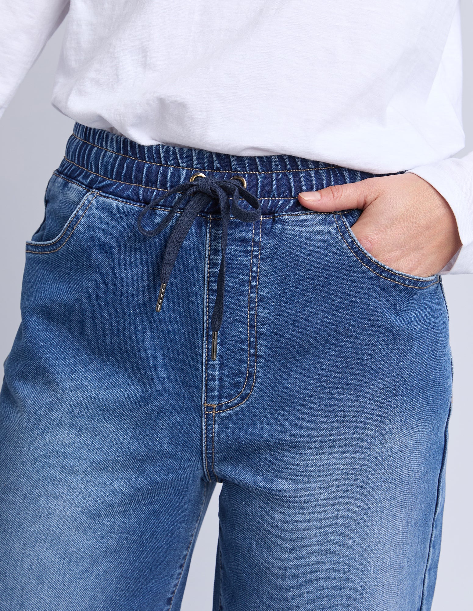 Elm Marta Barrel Jogger Blue - Image 4