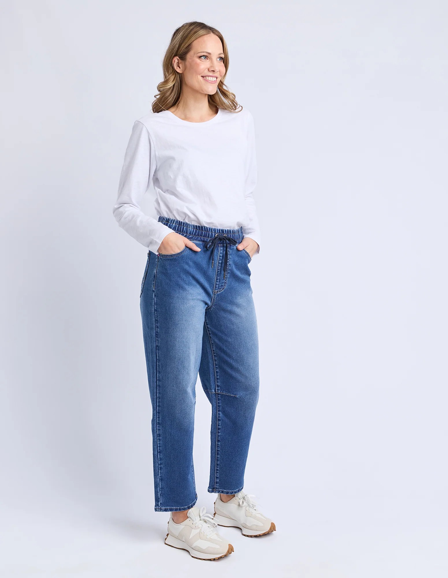 Elm Marta Barrel Jogger Blue - Image 5