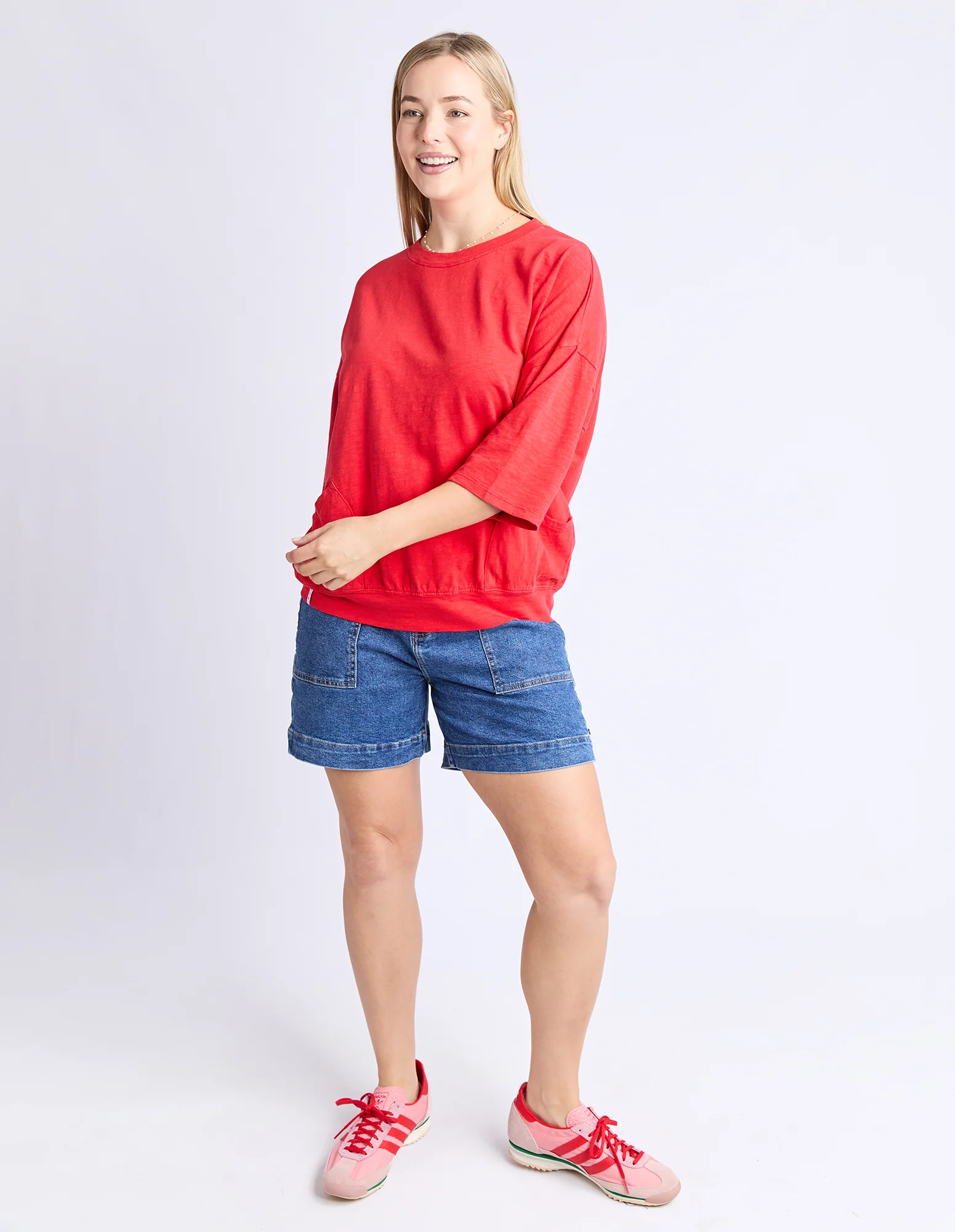 Elm Mazie Sweat Poppy - Image 4