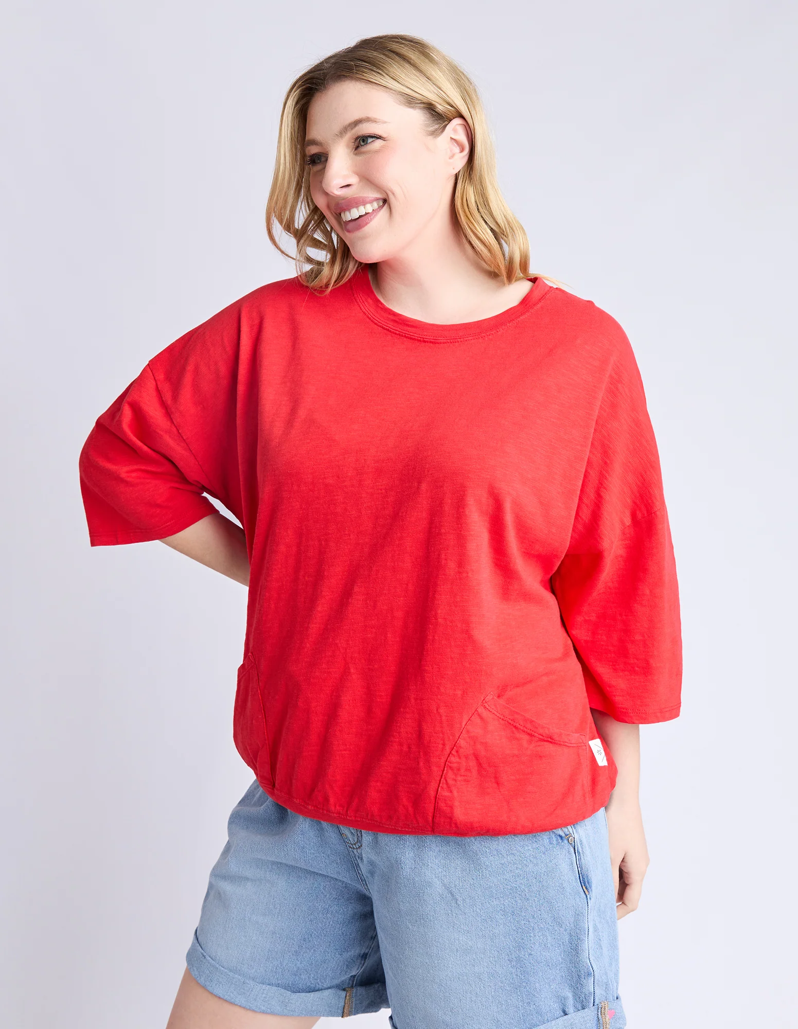 Elm Mazie Sweat Poppy - Image 5