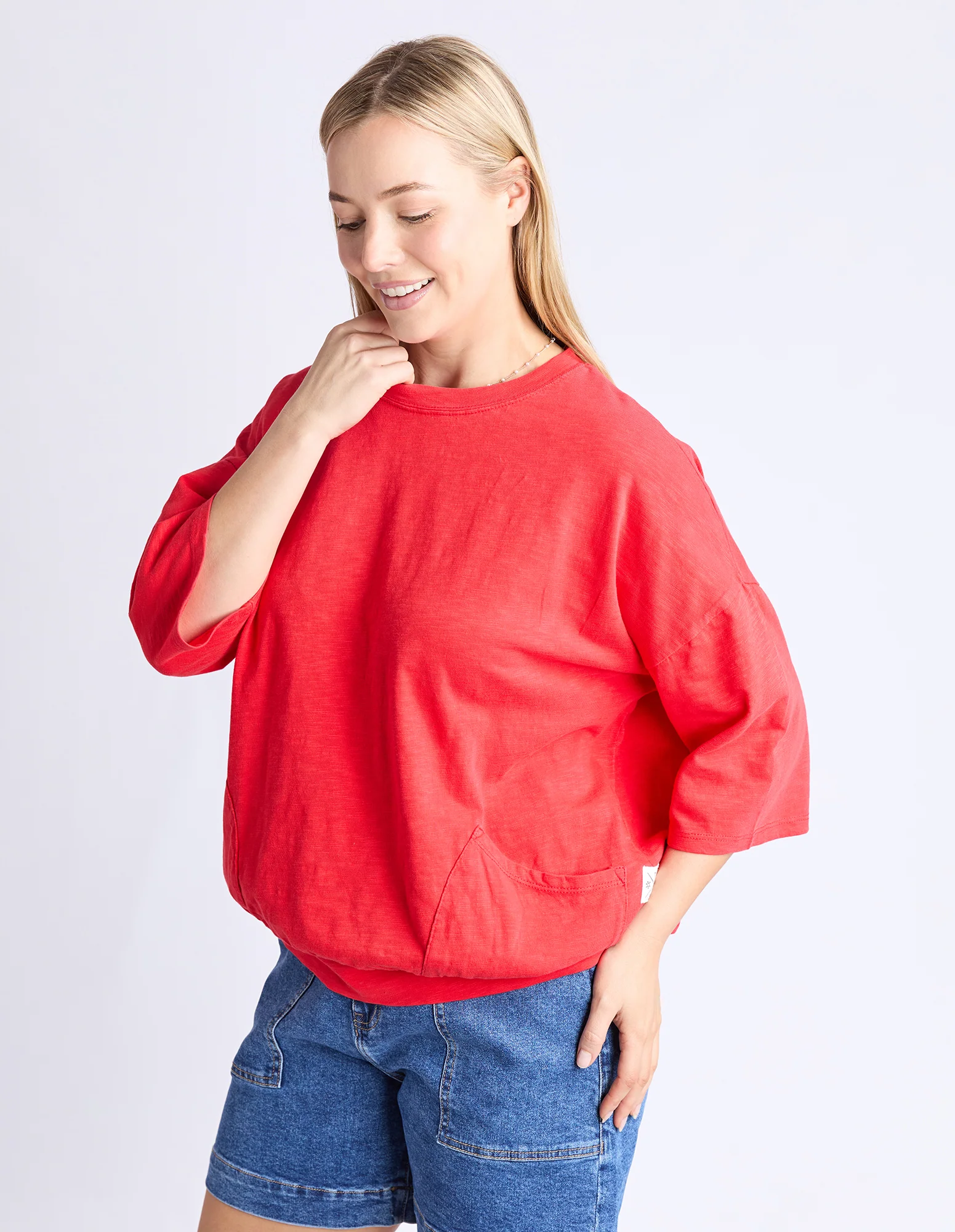 Elm Mazie Sweat Poppy - Image 6