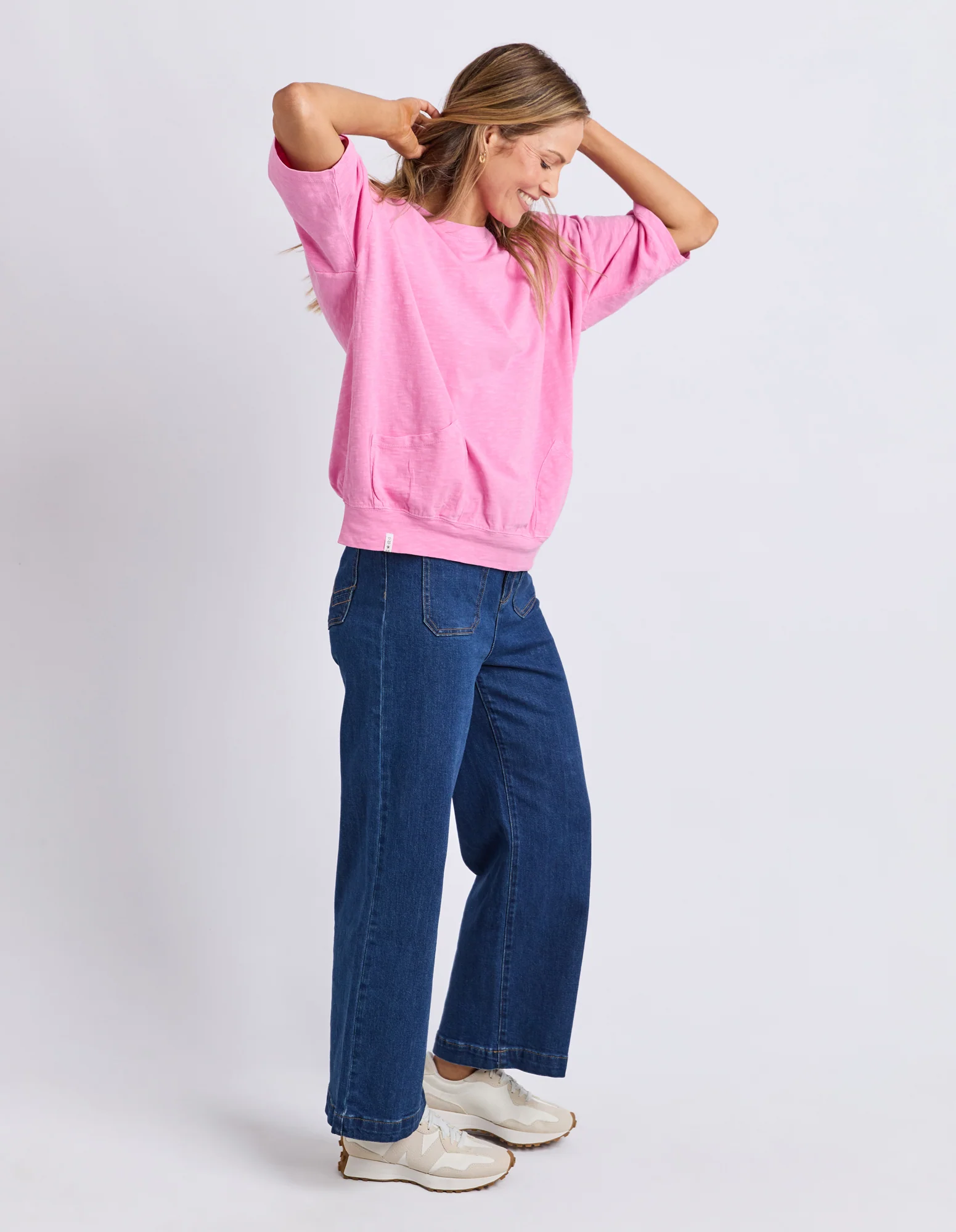 Elm Mazie Sweat Pretty Pink - Image 5