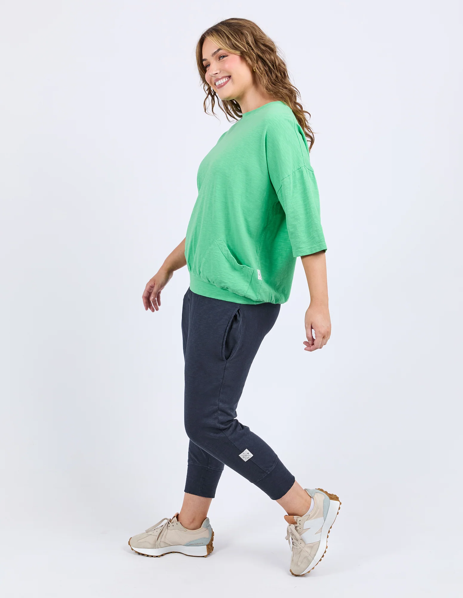 Elm Mazie Sweat Spring Green - Image 4