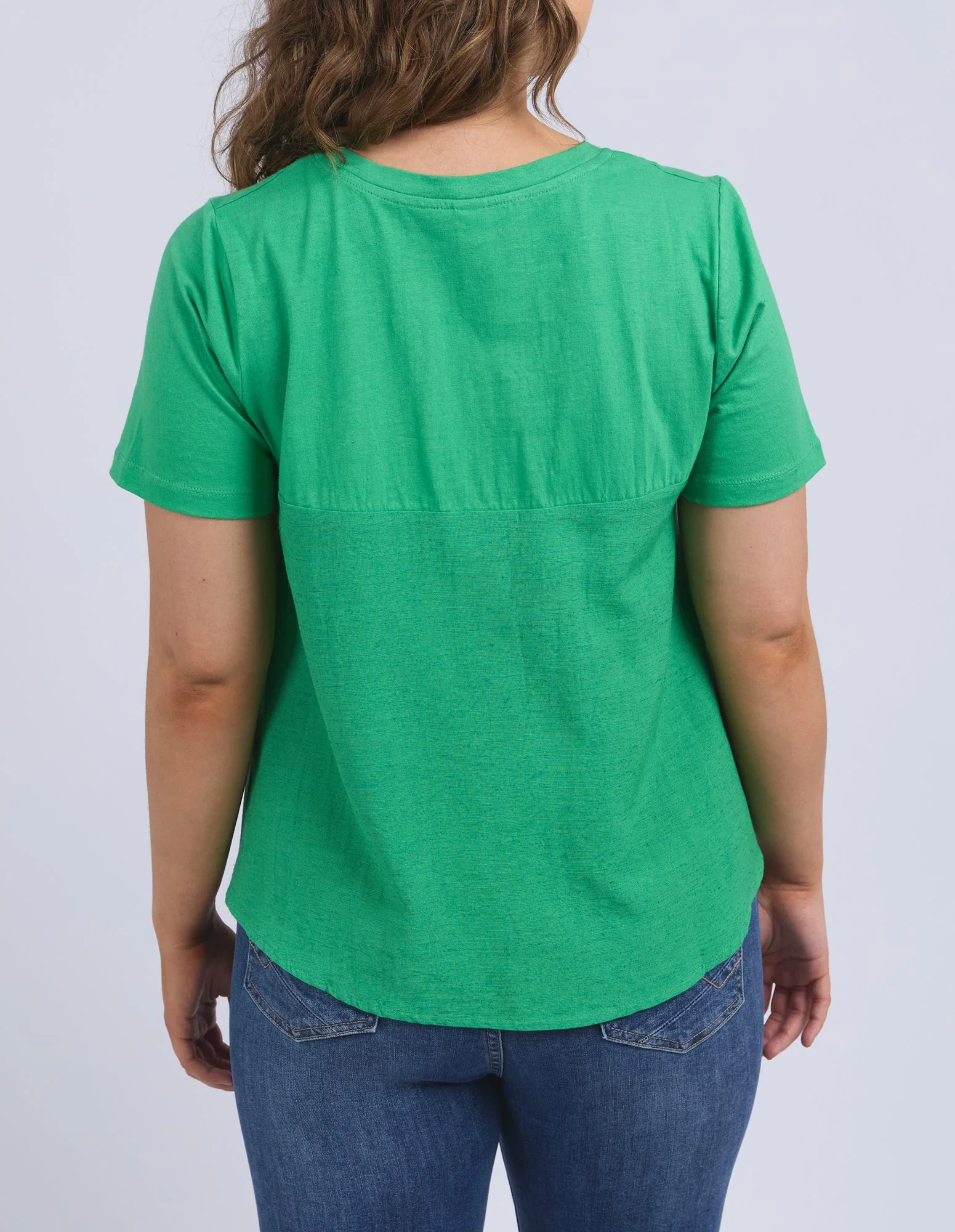 Elm Melrose Top Spring Green - Image 6