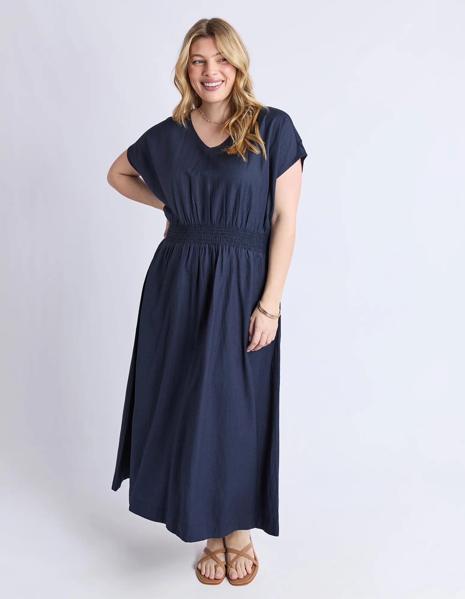 Elm Misty Dress Navy