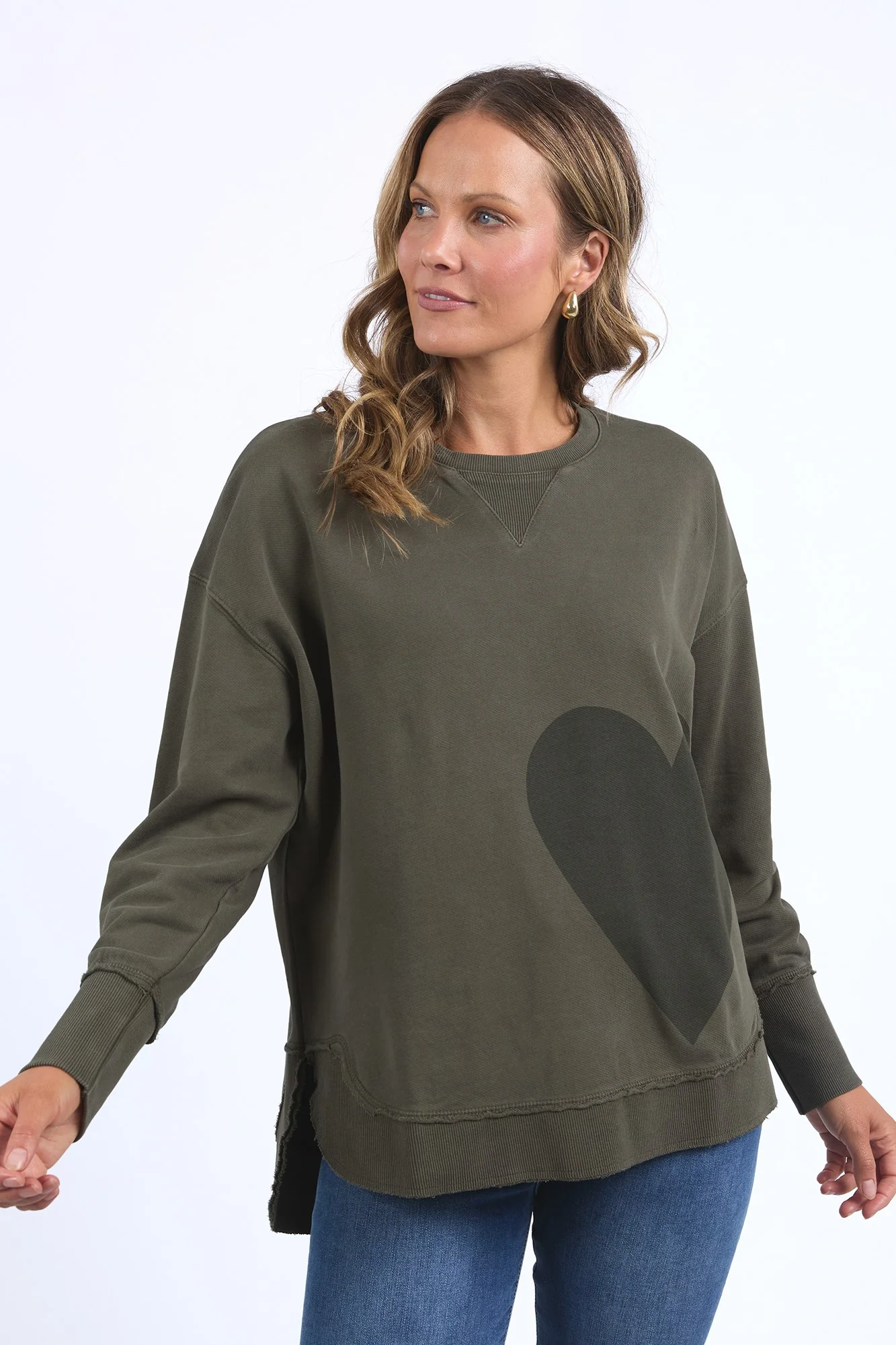 Elm One Heart Crew Clover