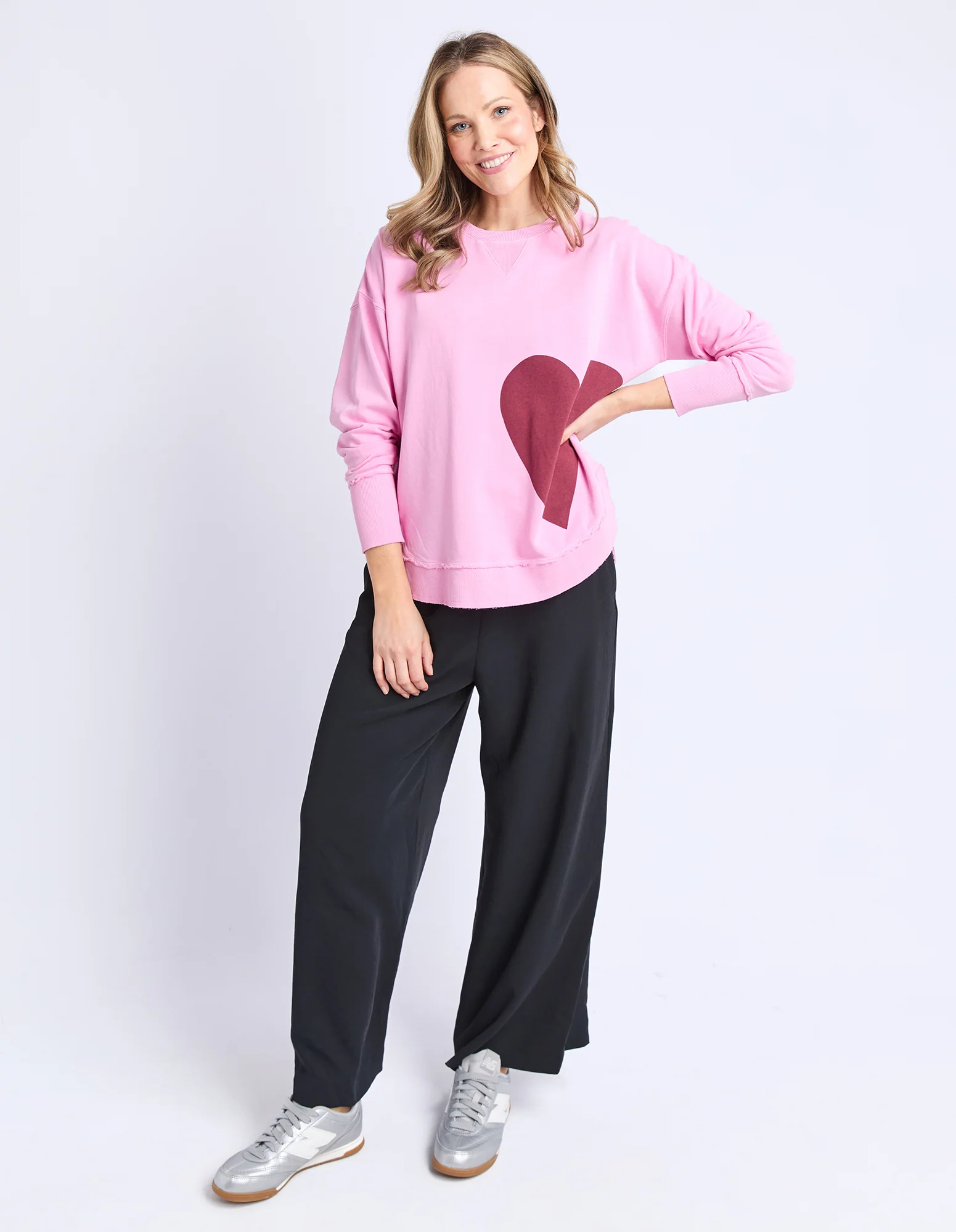 Elm One Heart Crew Pretty Pink - Image 5
