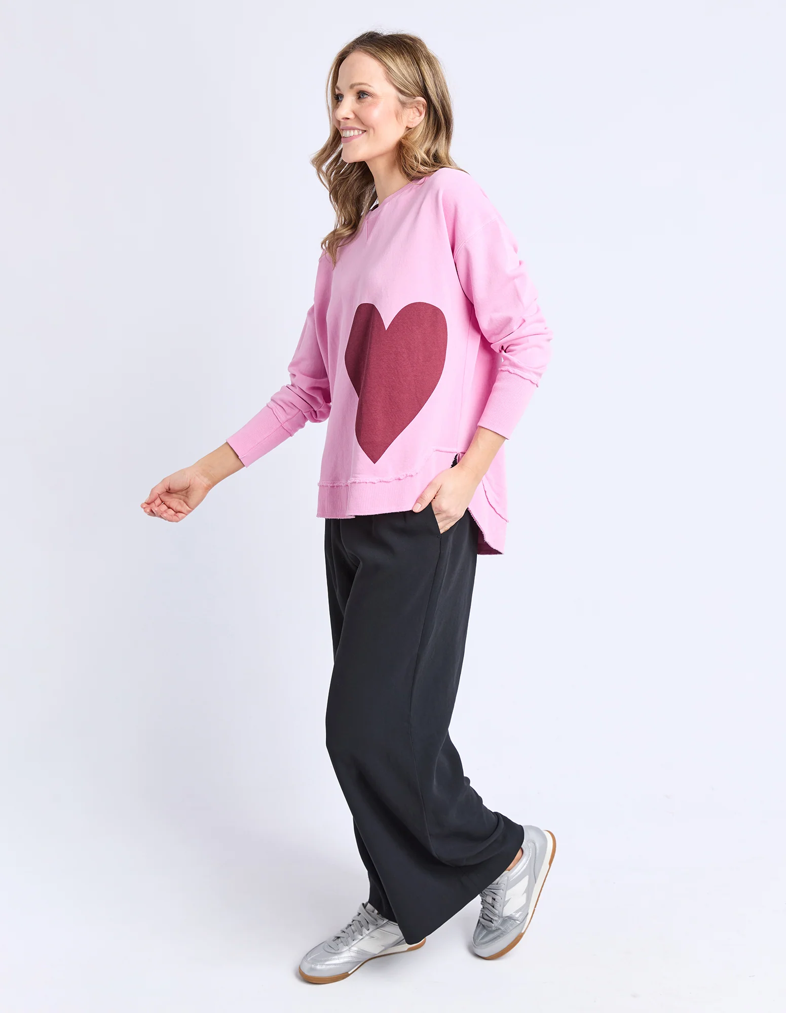 Elm One Heart Crew Pretty Pink - Image 6