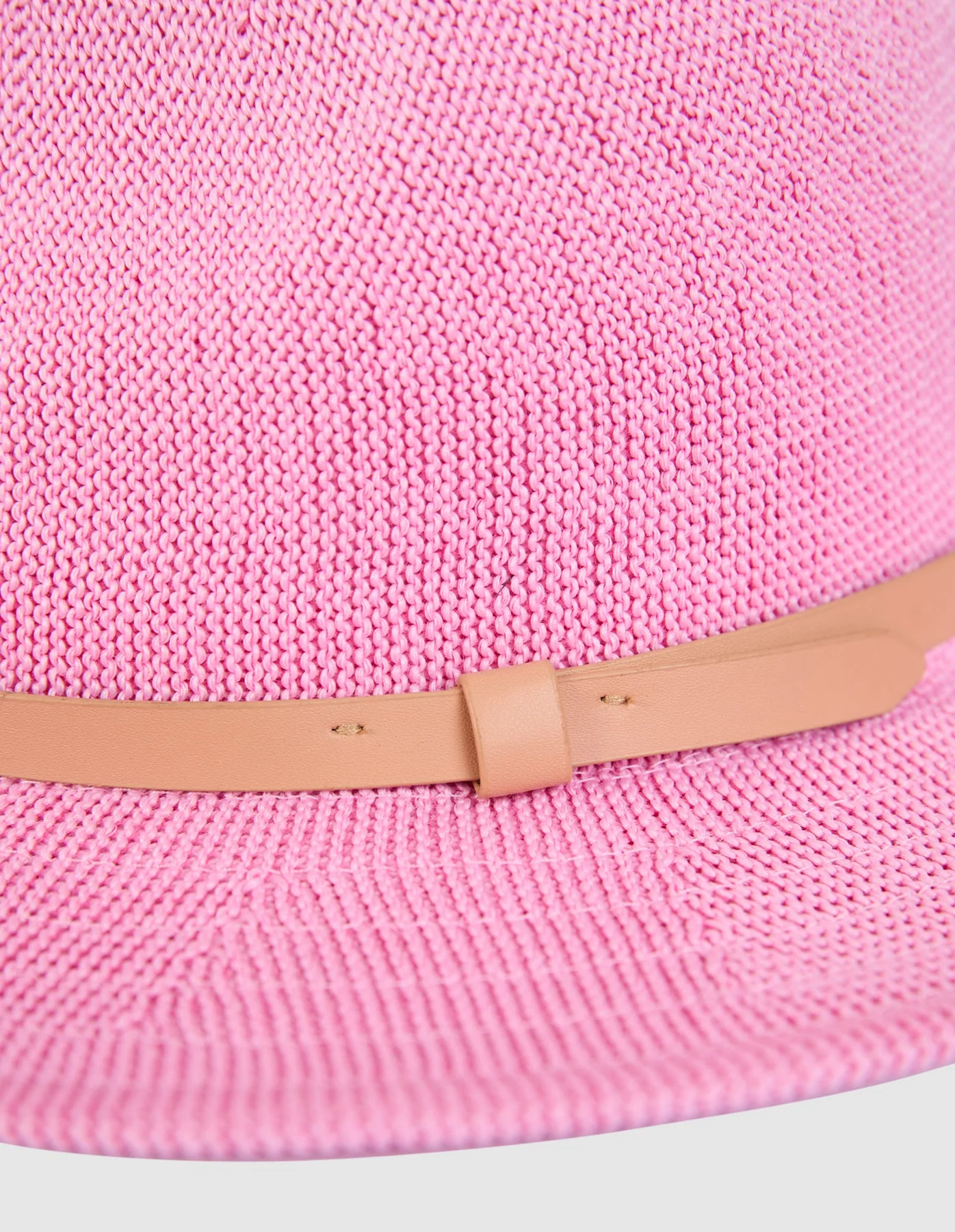 Elm Palm Hat Pale Pink - Image 3