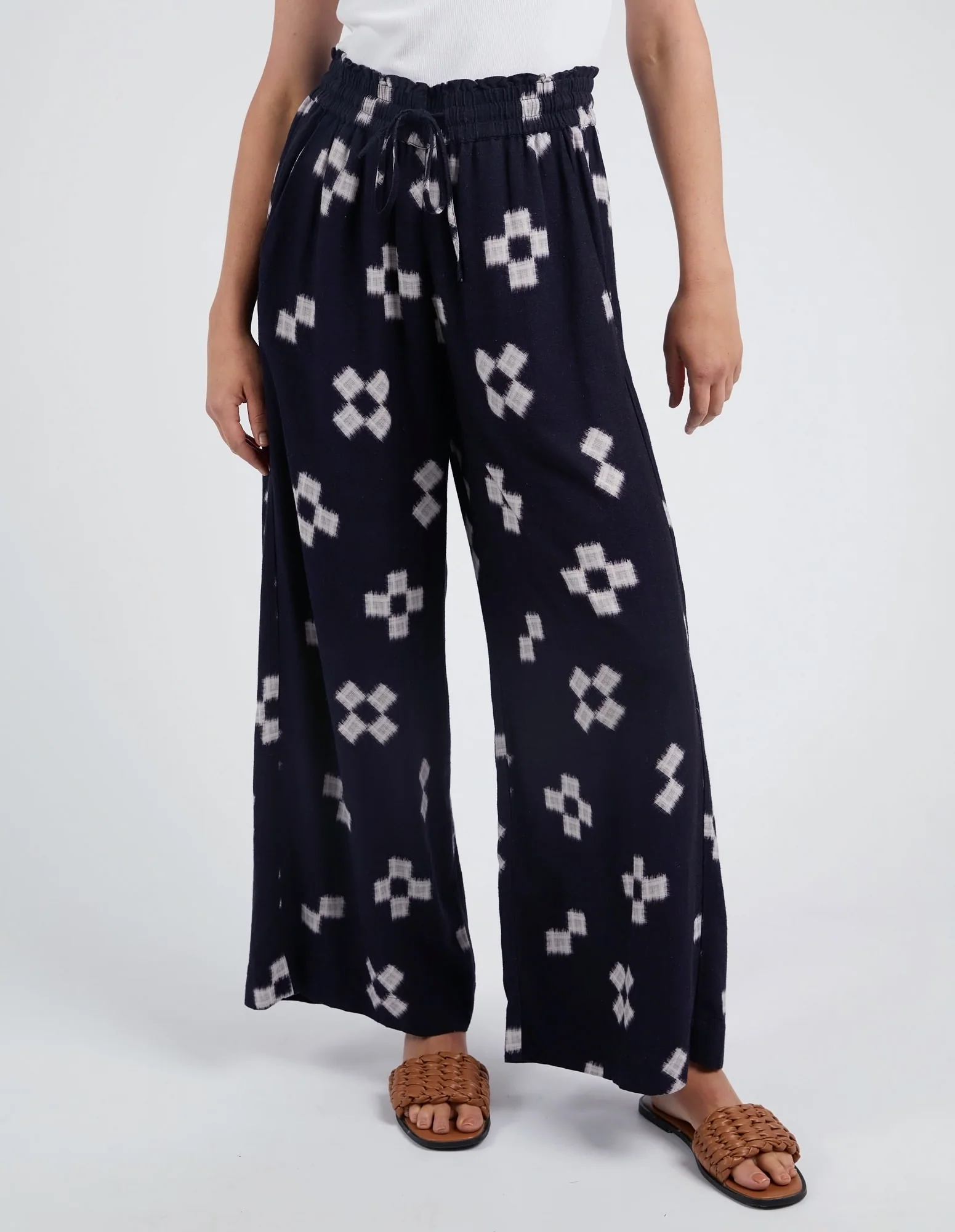 Elm Positano Pant Navy Print - Image 4