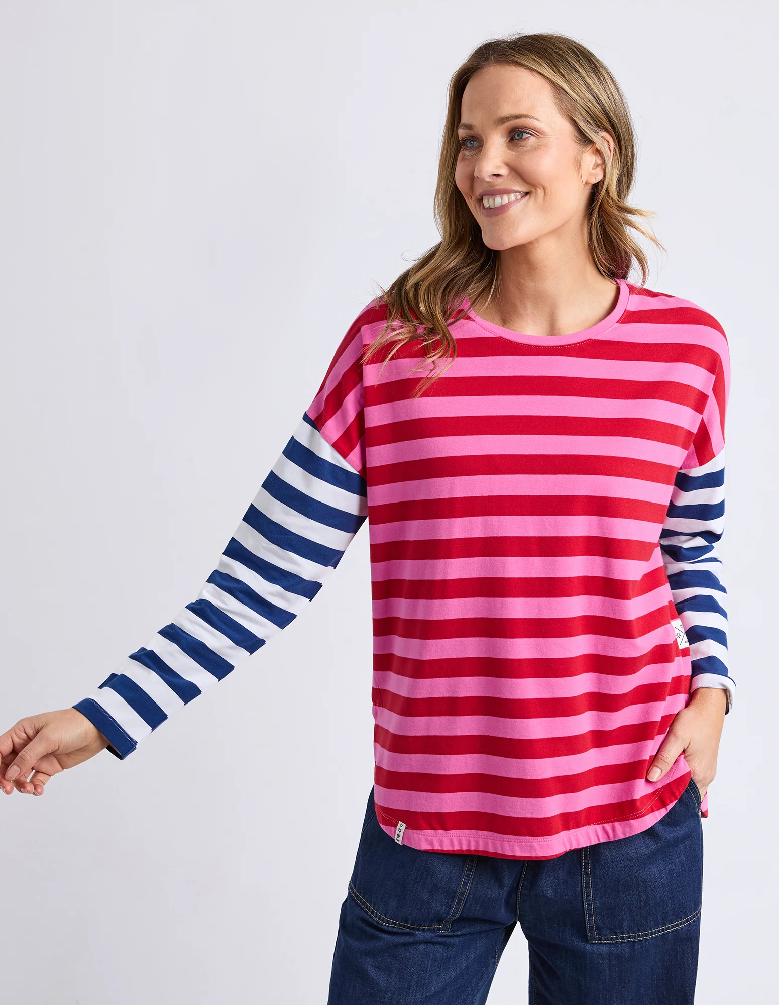 Elm Rogue Stripe L/S Tee - Image 5