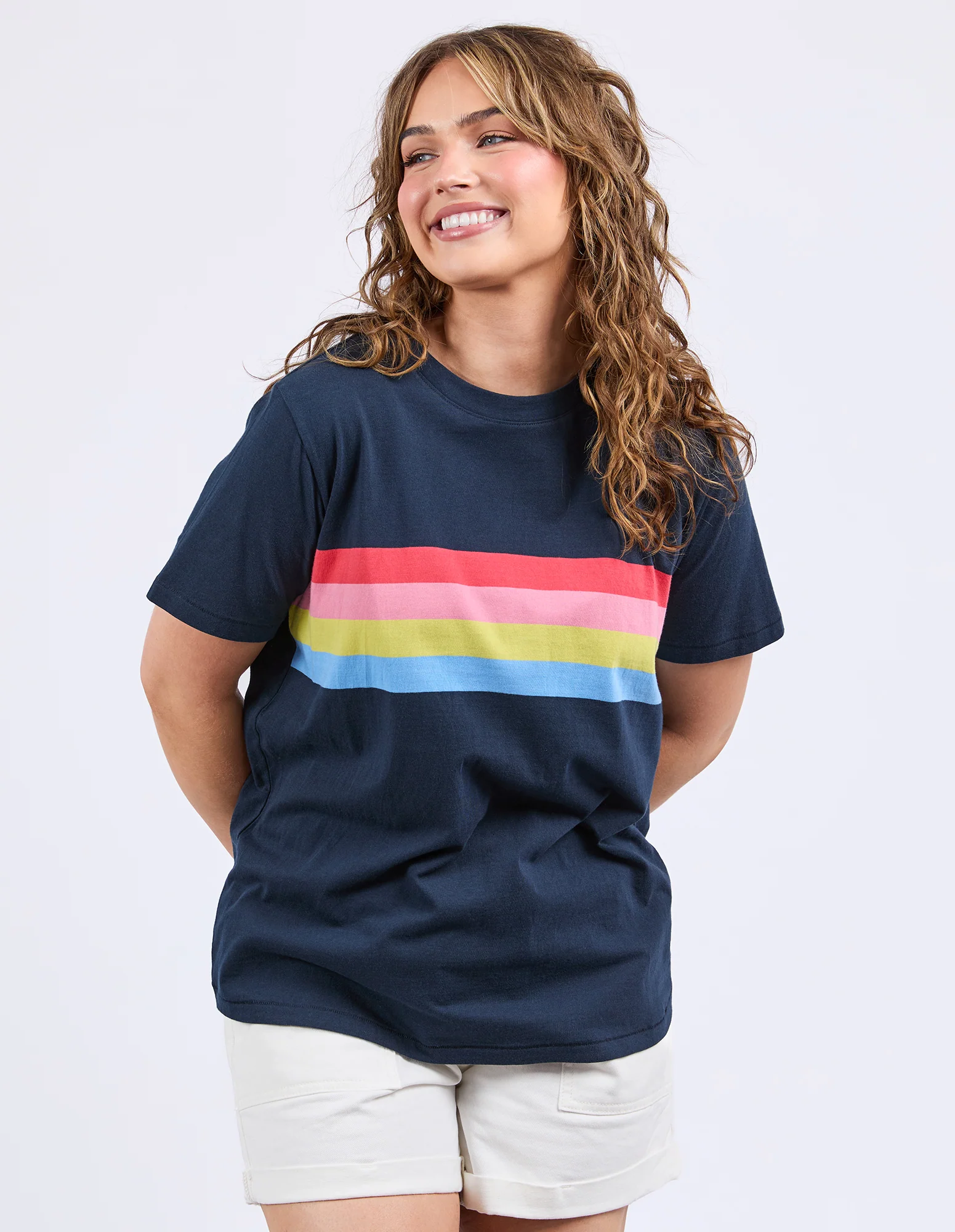 Elm Terra Tee Dark Sapphire