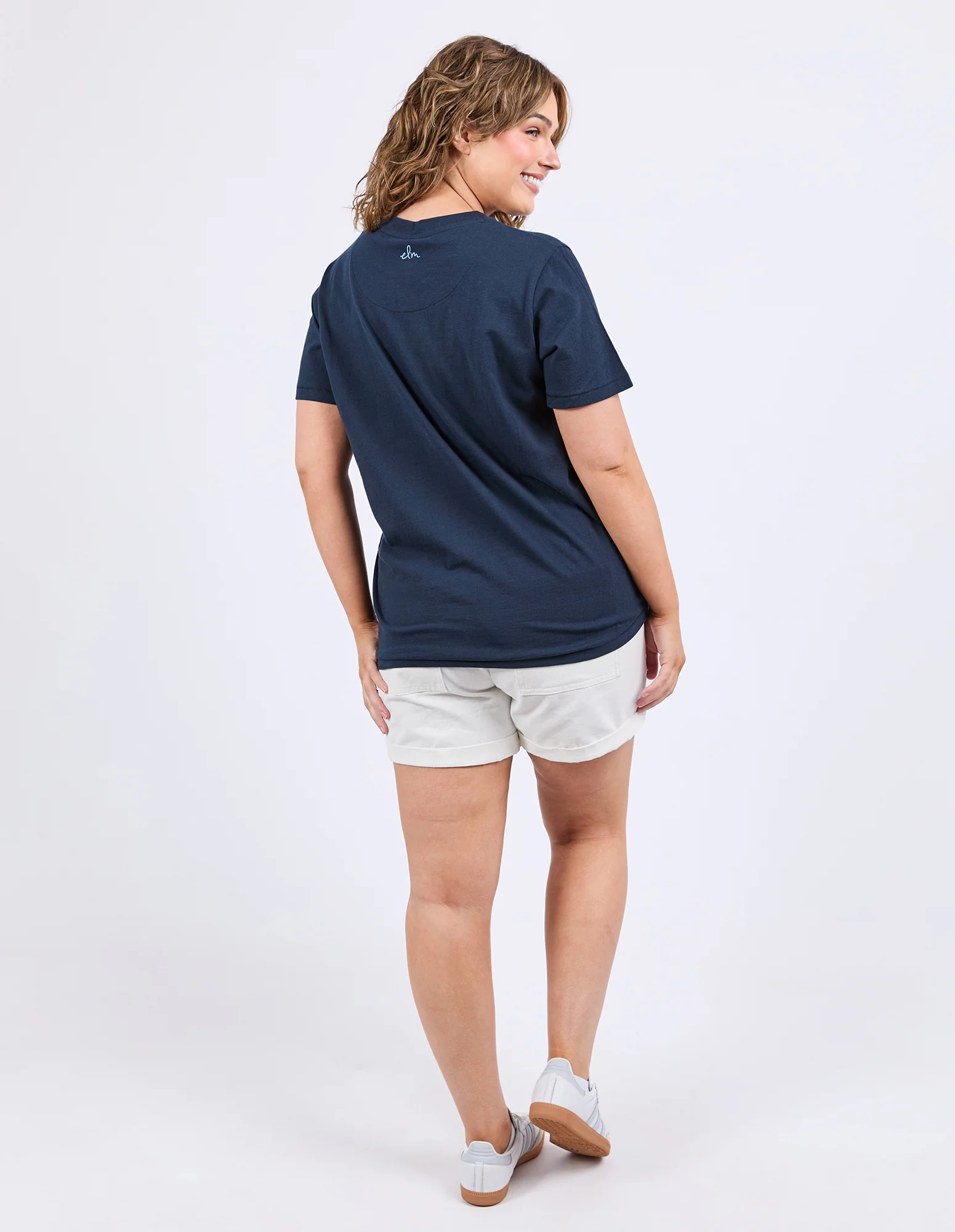 Elm Terra Tee Dark Sapphire - Image 6