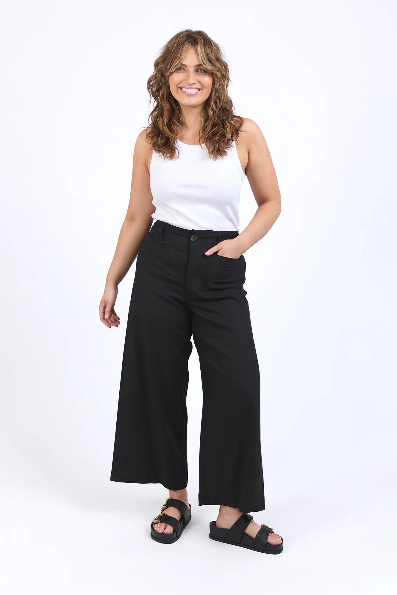 Elm Wendy Pant Black - Image 3