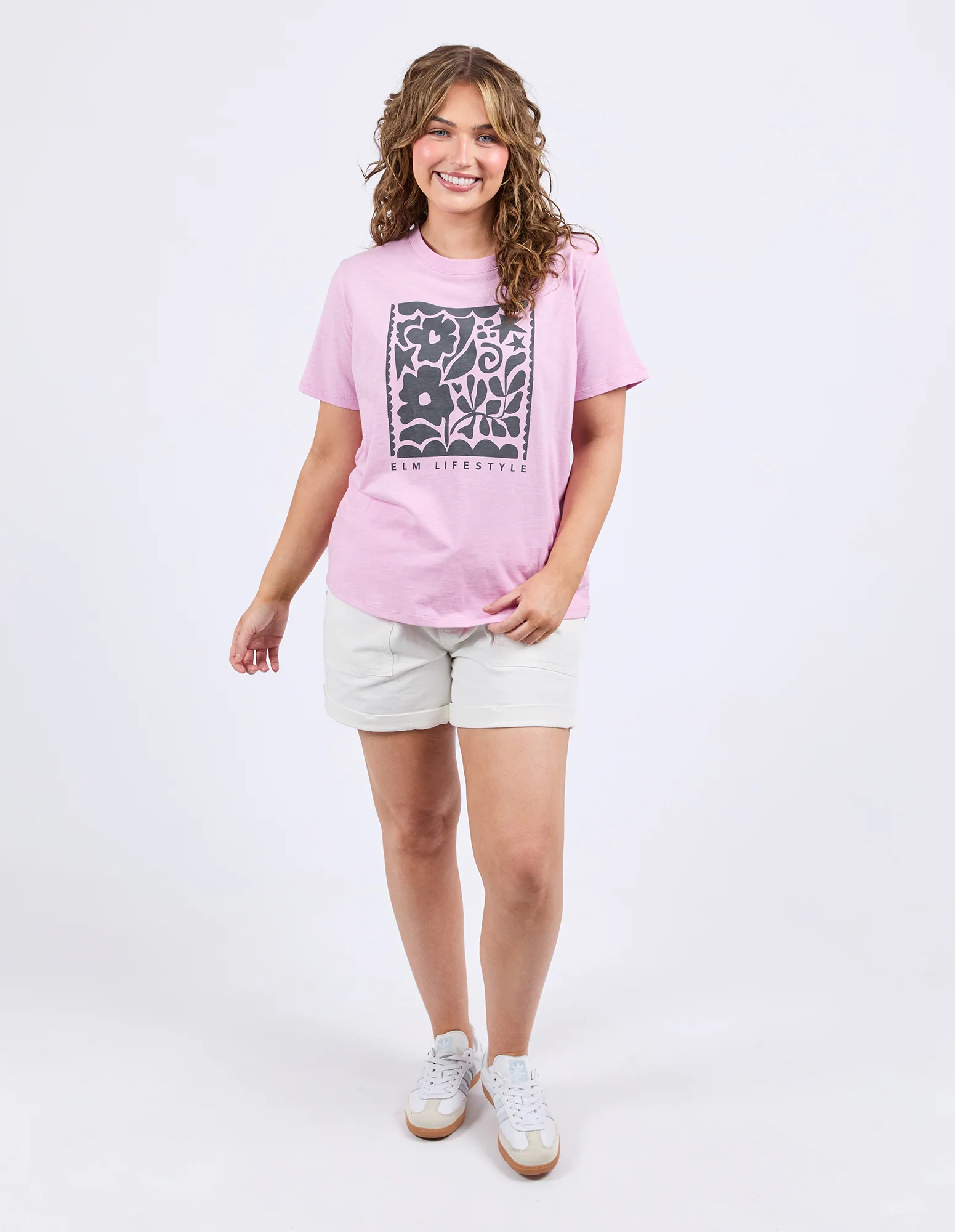 Elm Winona Tee Dusk Pink